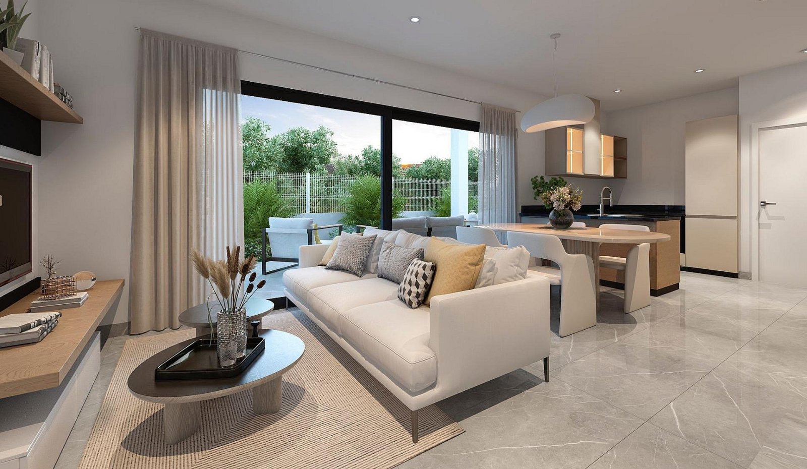 Exklusive Neubau-Villa mit Pool nur 800 m vom Strand