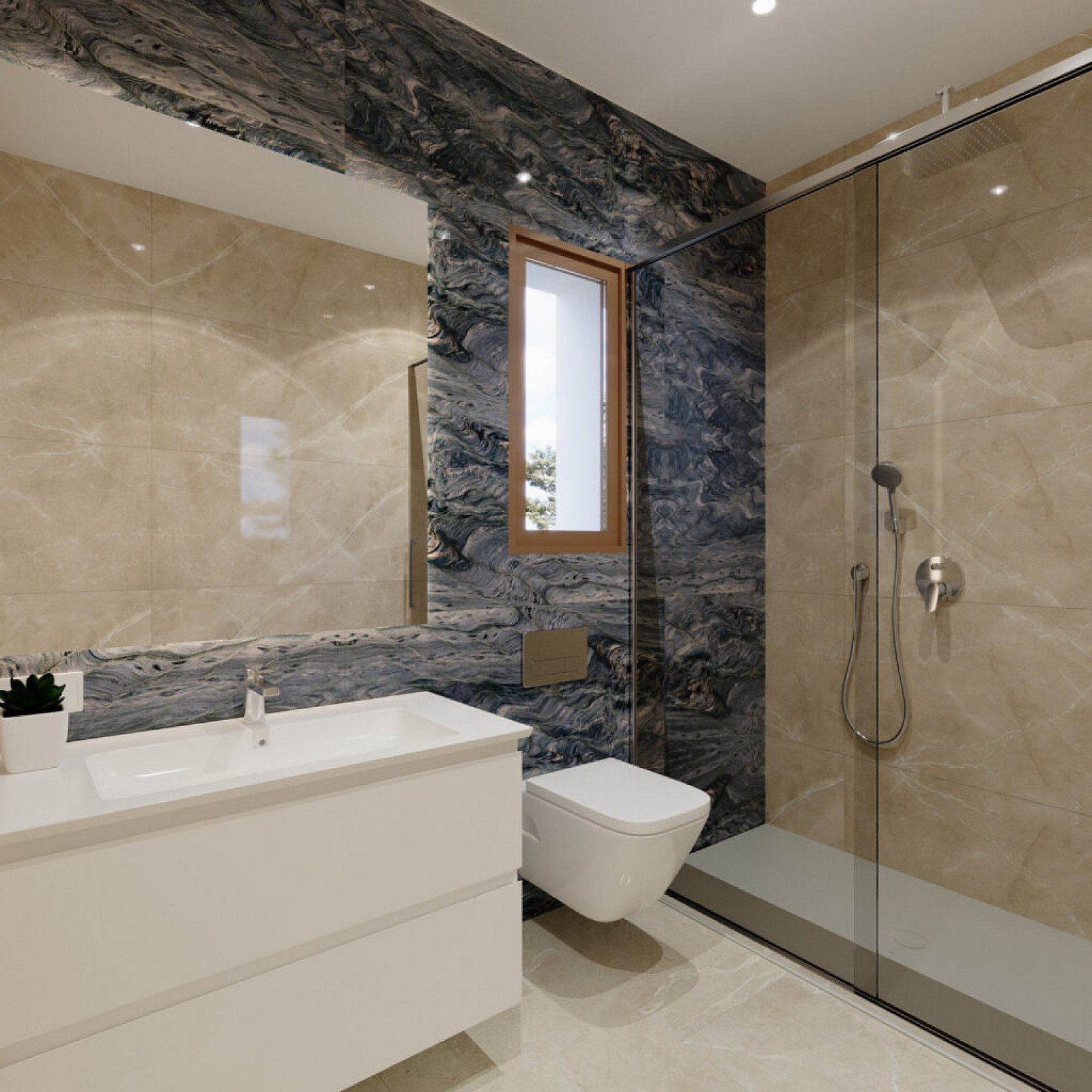 Exklusive Neubau-Villa mit Pool nur 800 m vom Strand