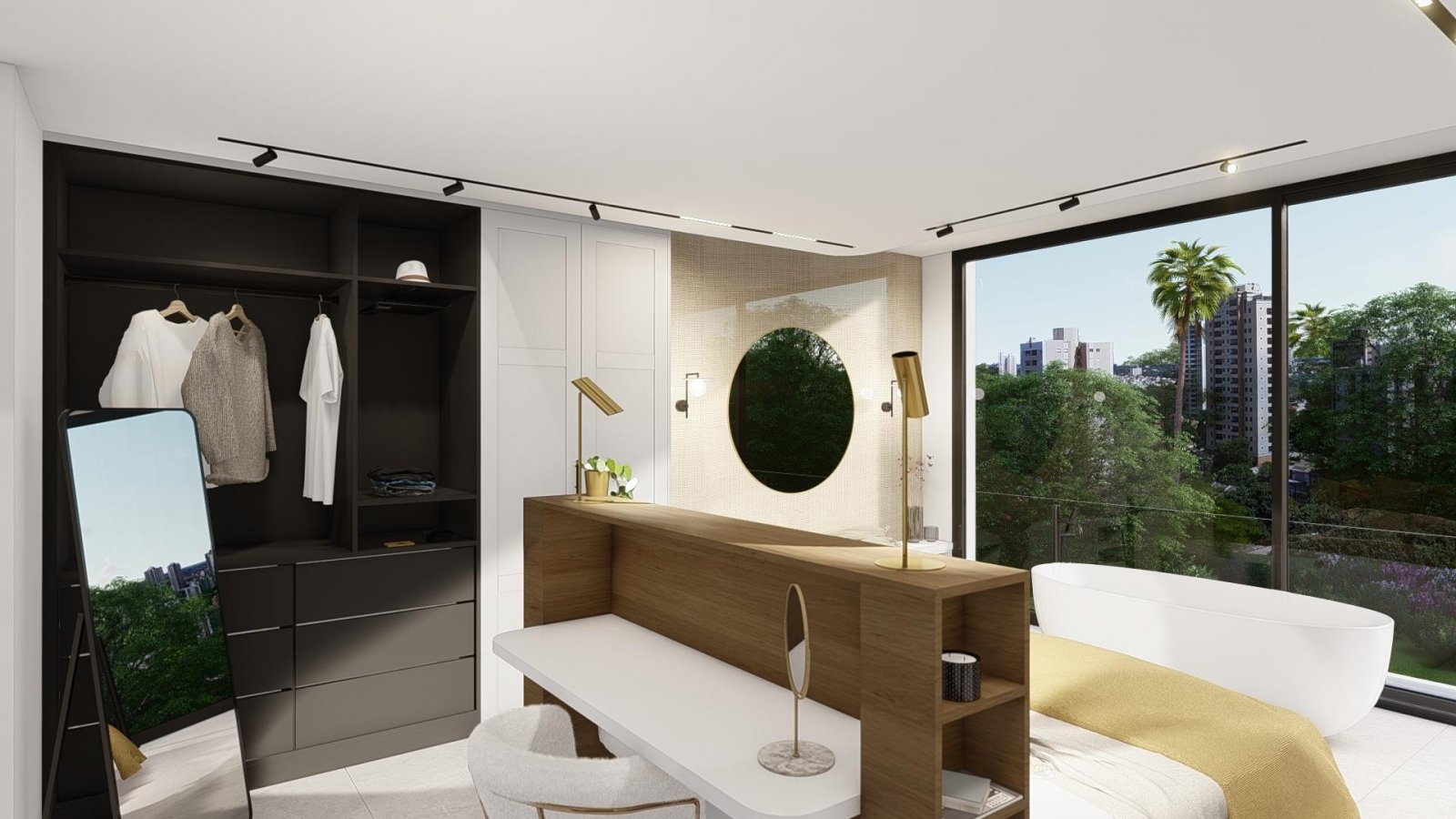 Moderne Villen mit privatem Pool und Solarium