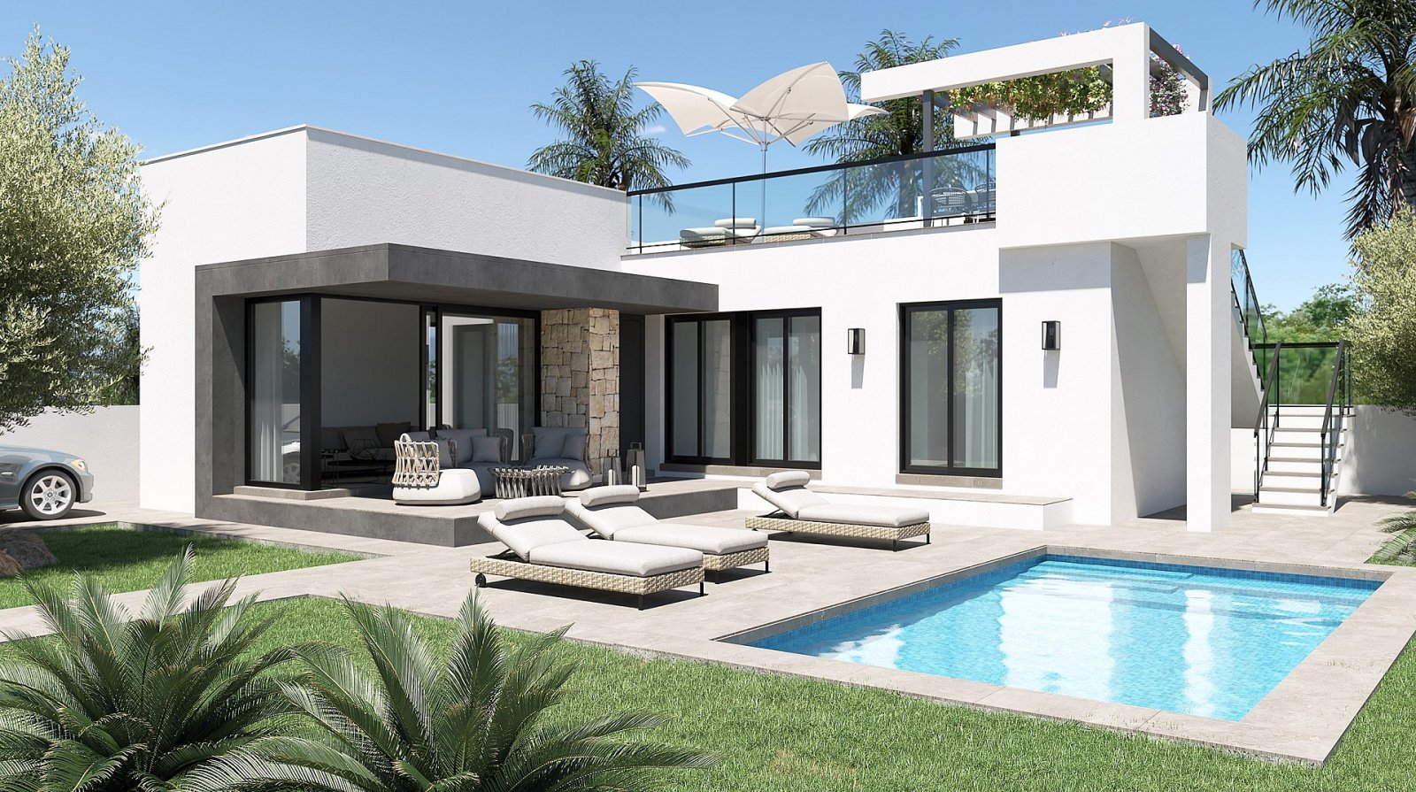 Denia: Exklusive Villen mit Garten & Solarium 