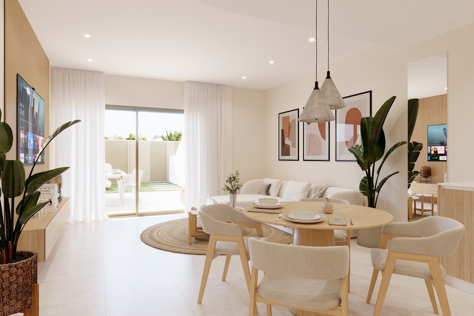 Modernes Apartment mit Garten & Poolparadies