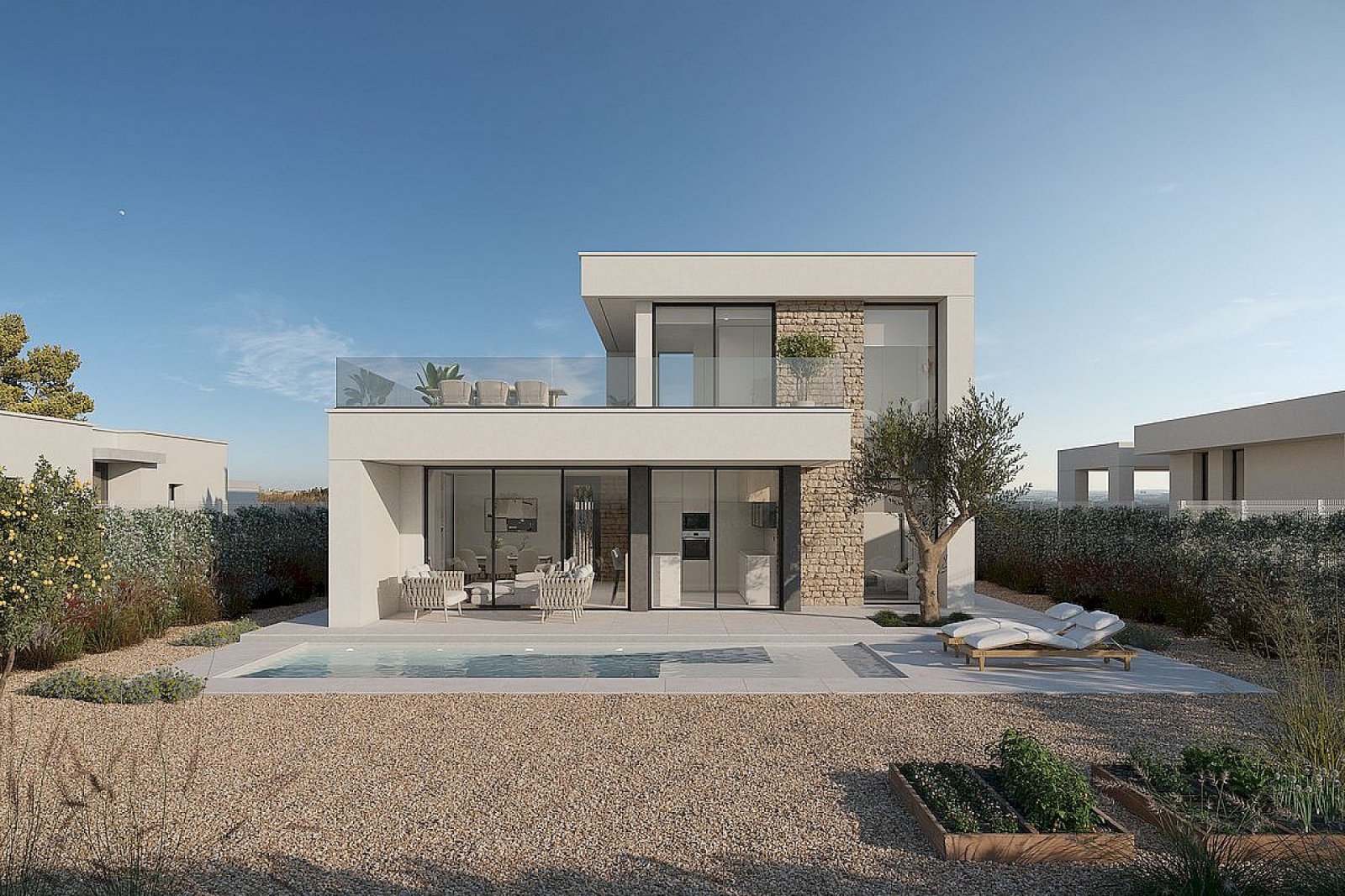 Hacienda del Álamo Golf: Luxuriöse Villa an der Golfanlage Hacienda del Álamo – Privatpool inklusive 