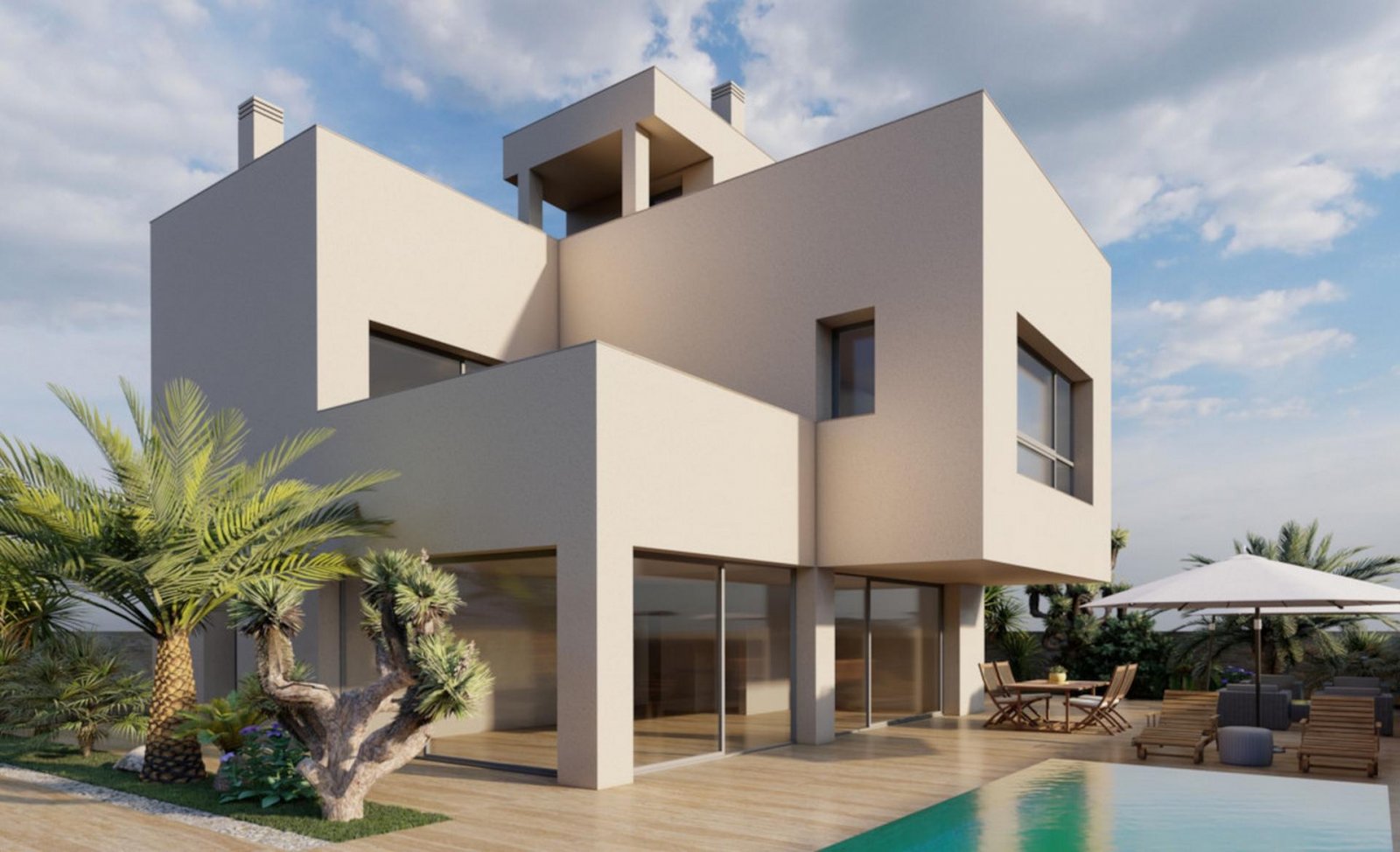 Exklusive Villa mit privatem Pool in bester Lage nahe dem Strand