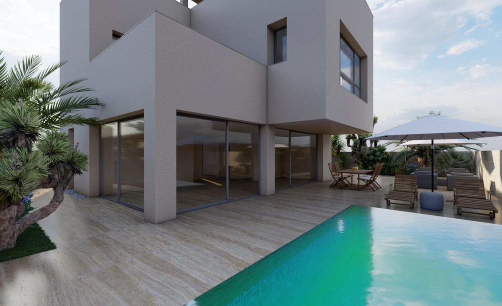 Exklusive Villa mit privatem Pool in bester Lage nahe dem Strand