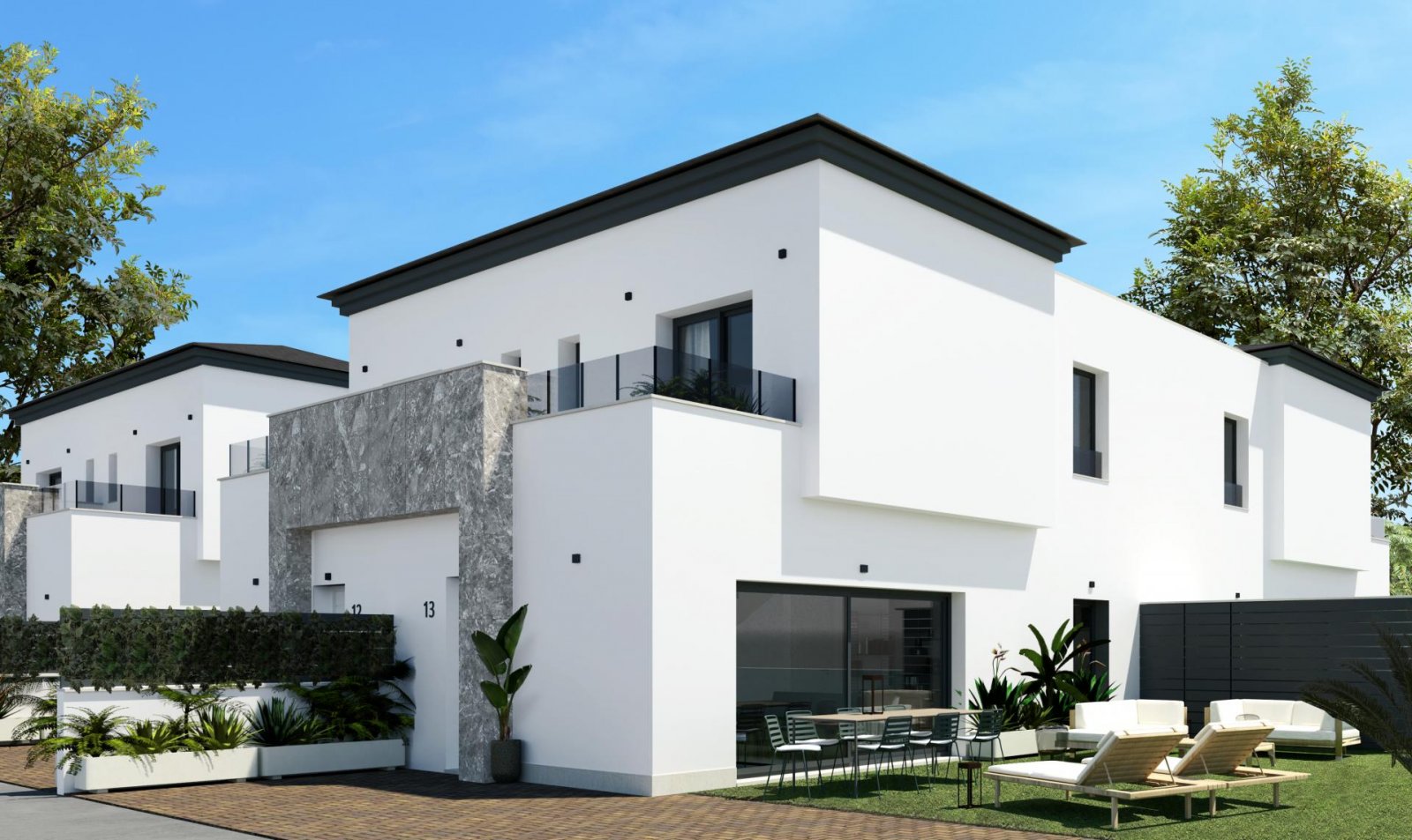 Gran Alacant: Exklusive Villa mit Pool 