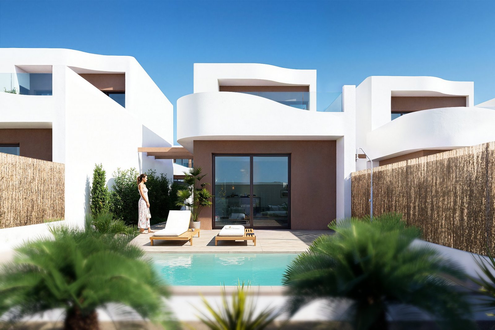 Moderne Villa mit privatem Pool