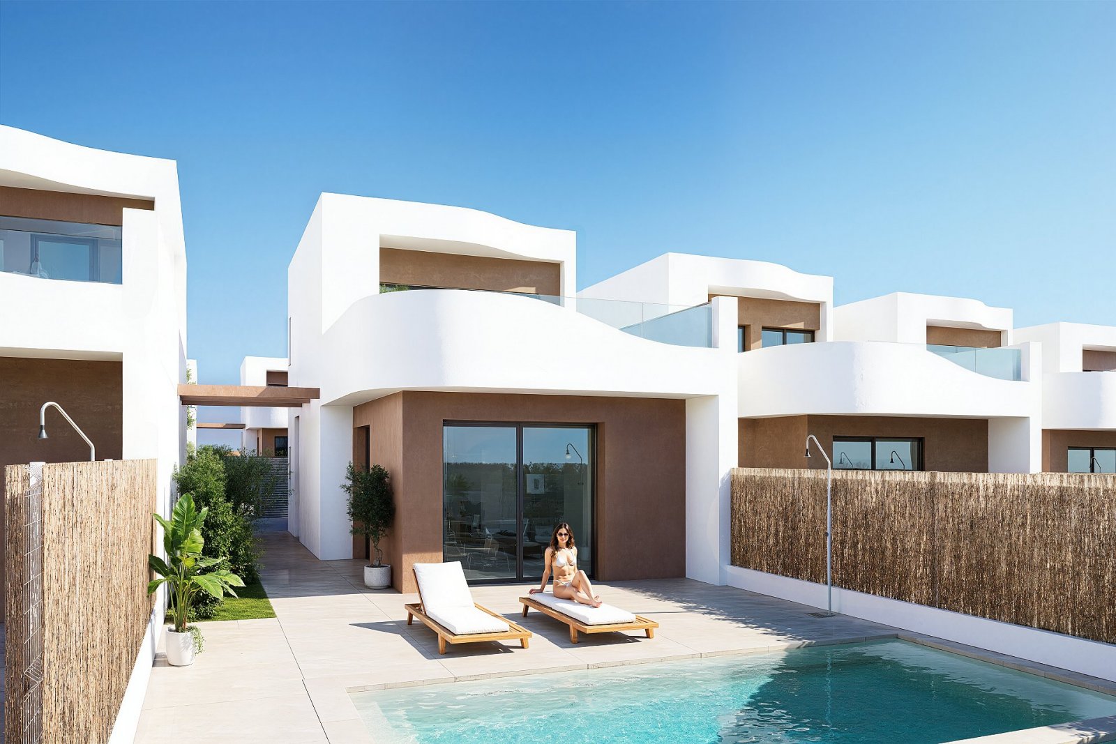 Moderne Villa mit privatem Pool