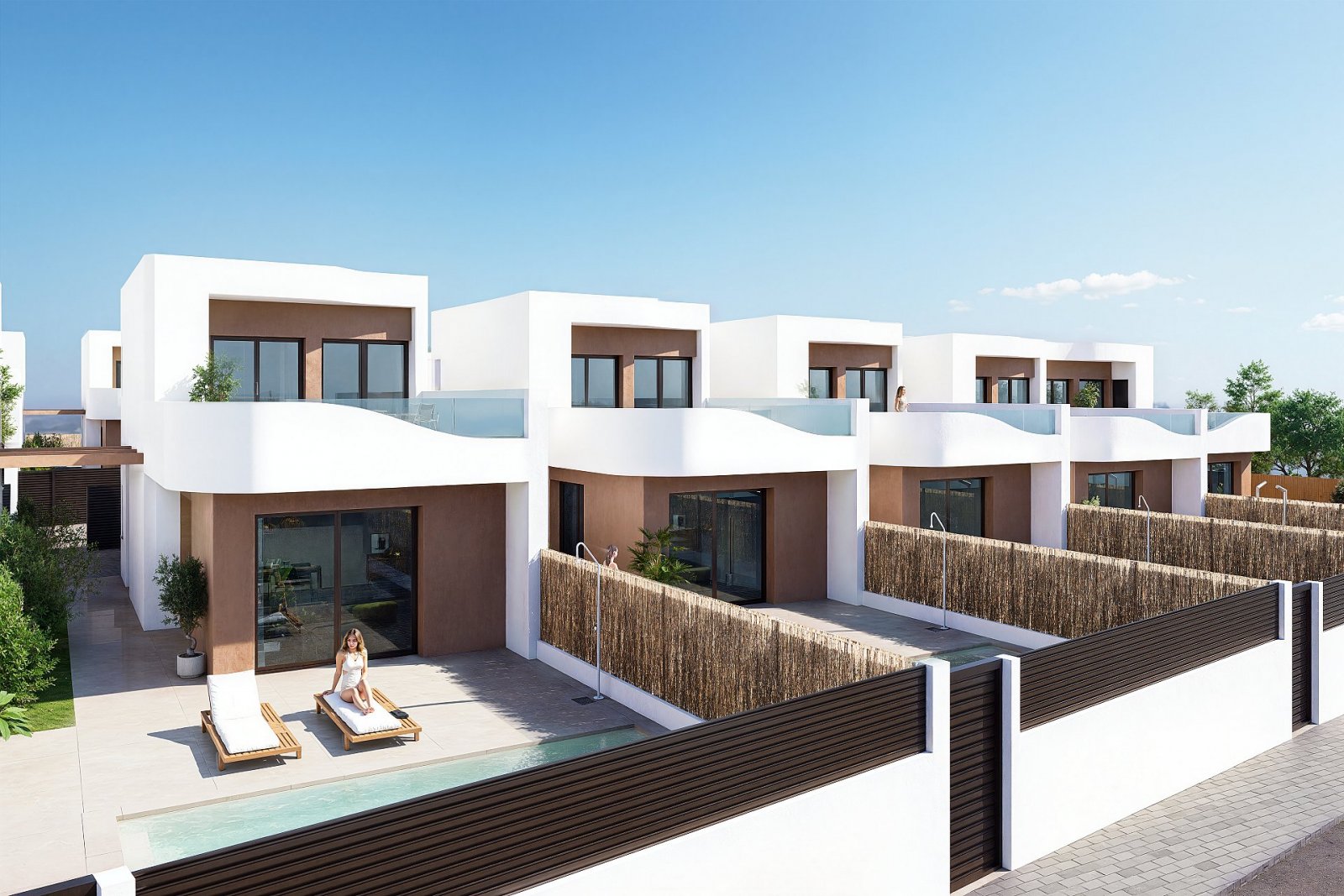Moderne Villa mit privatem Pool