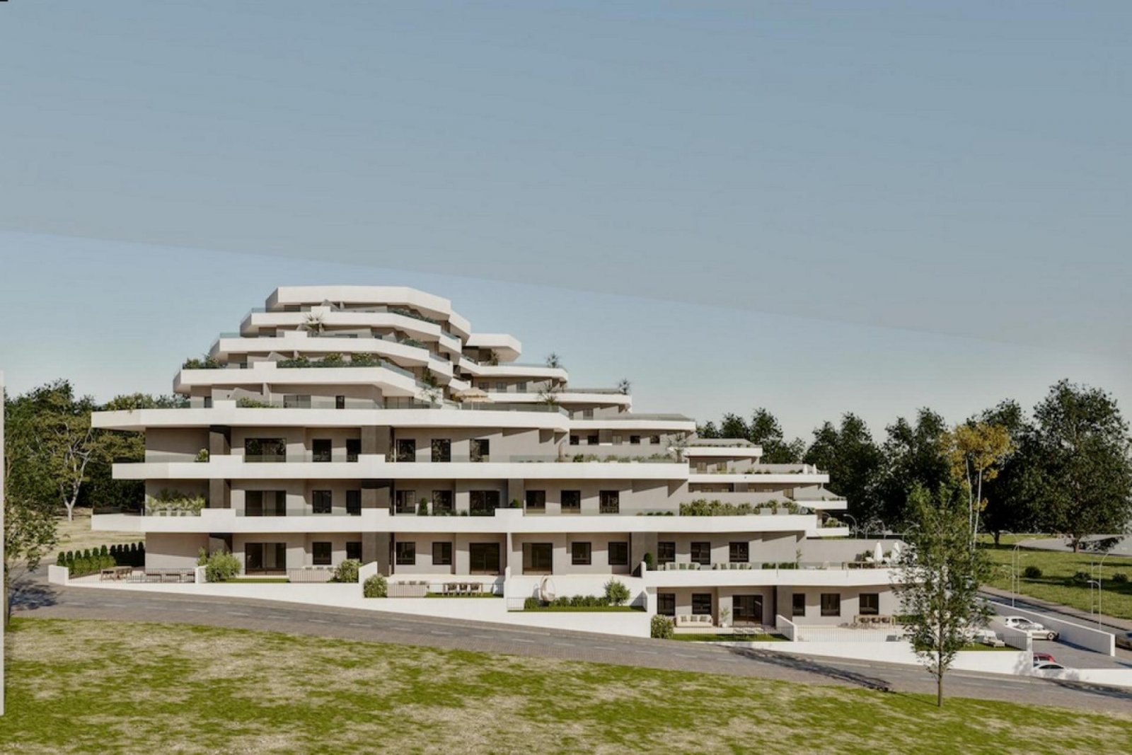 Komfortables Apartment mit Terrasse, Pool und Parkplatz