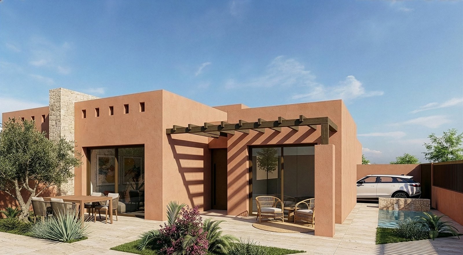 Mediterrane Villa mit privatem Pool & eigenem Grundstück