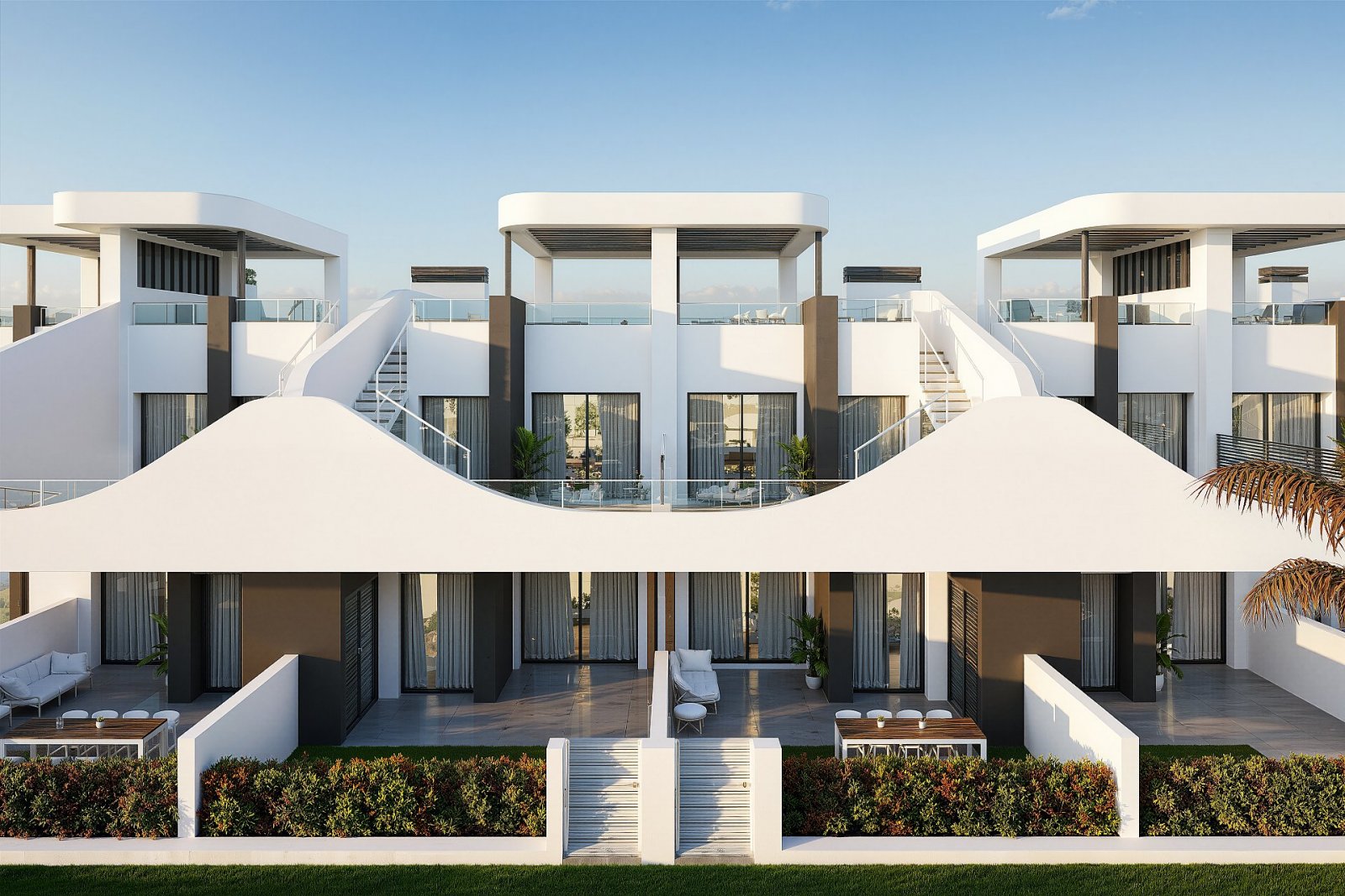 San Fulgencio: Exklusive Gartenwohnung mit Gemeinschaftspool 