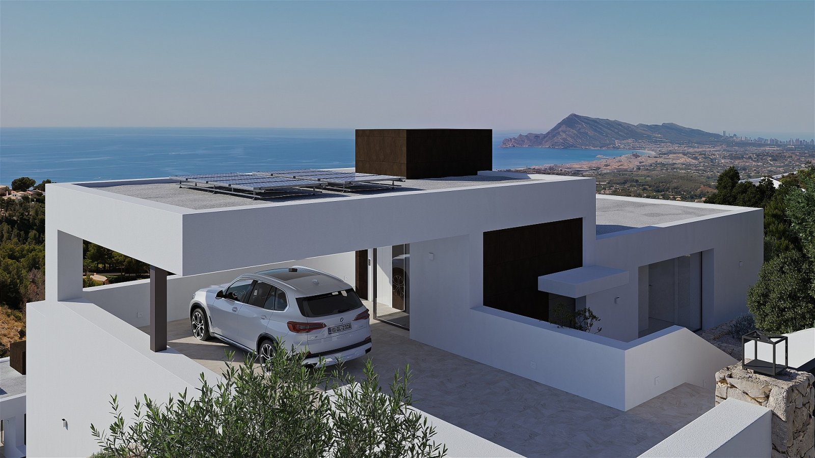 Luxusvilla mit Infinity-Pool und spektakulärem Meerblick