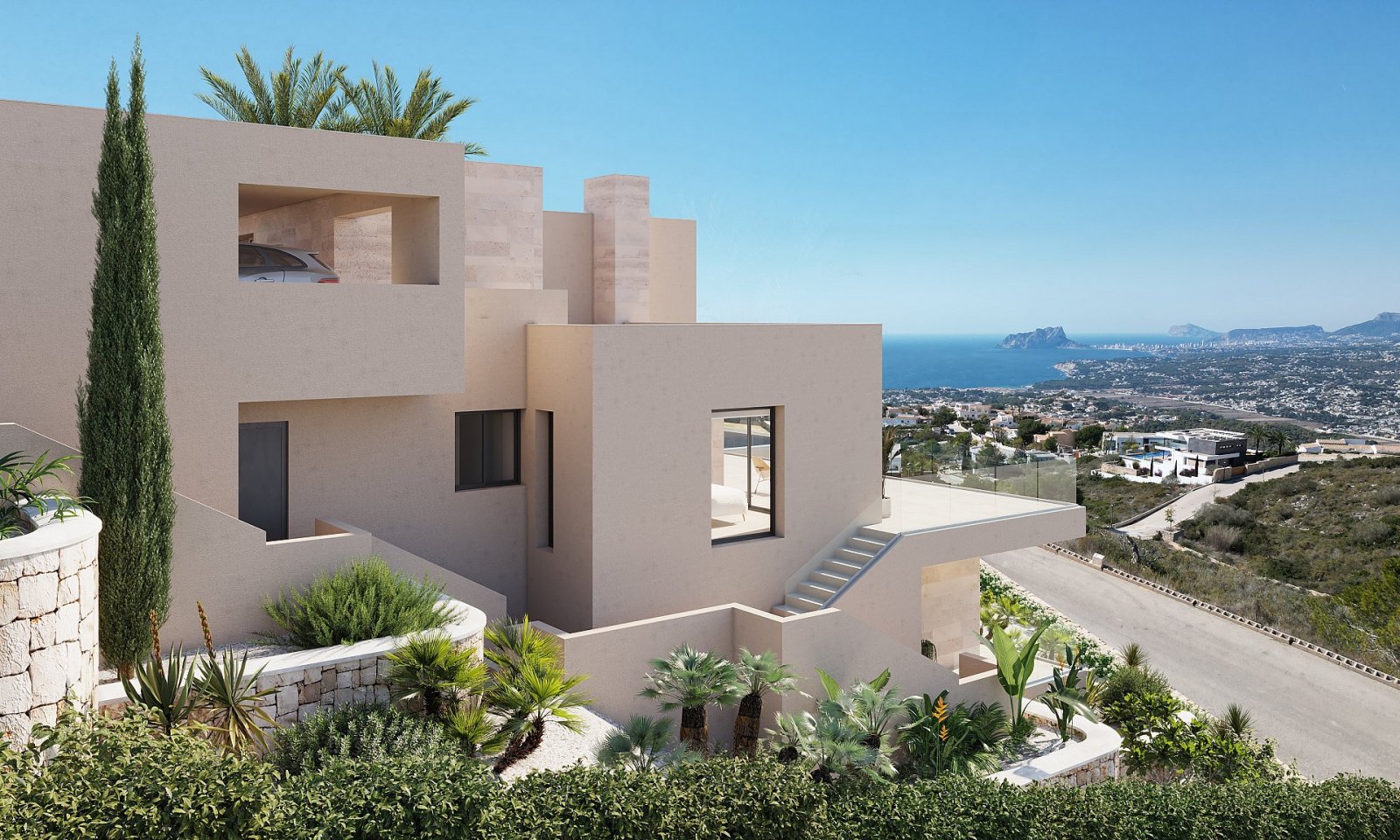 Exklusive Villa mit Infinity-Pool & Panoramablick