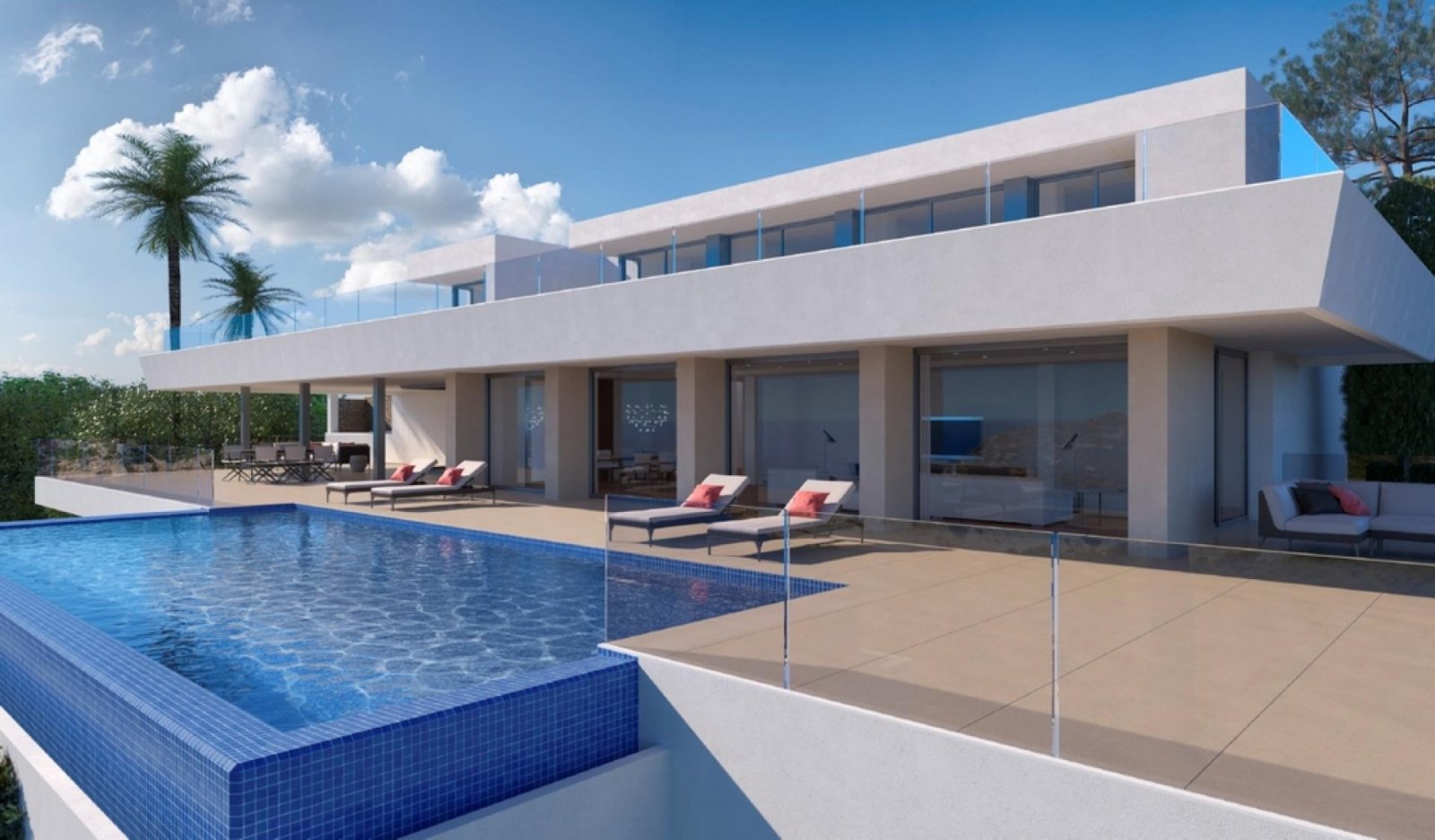 Exklusive Villa mit Infinity-Pool und Meerblick