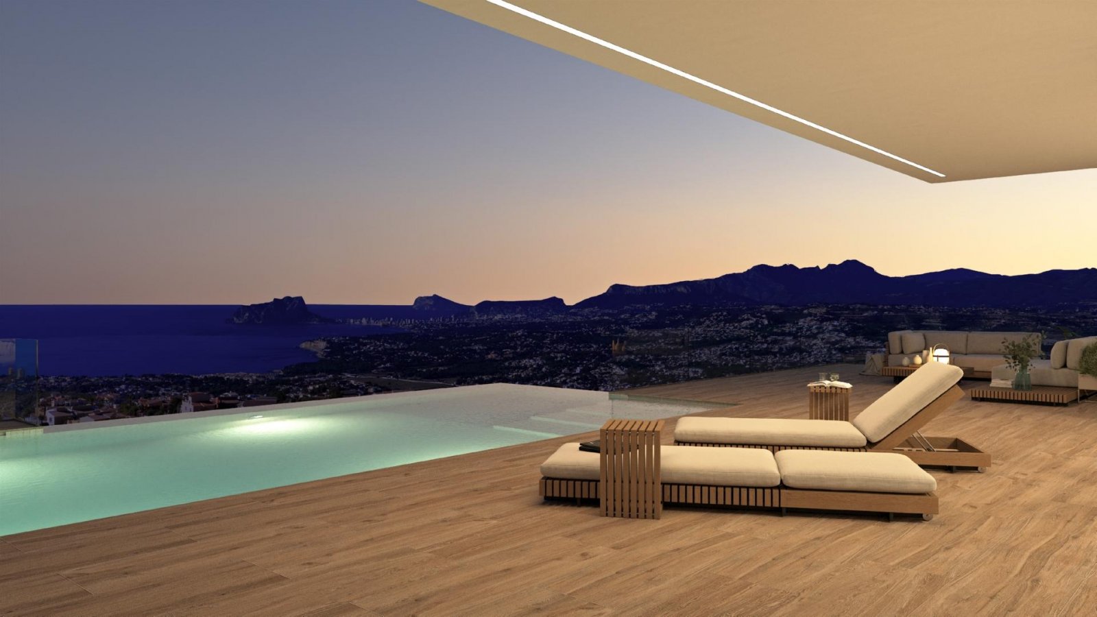 Mediterraner Luxus mit Meerblick