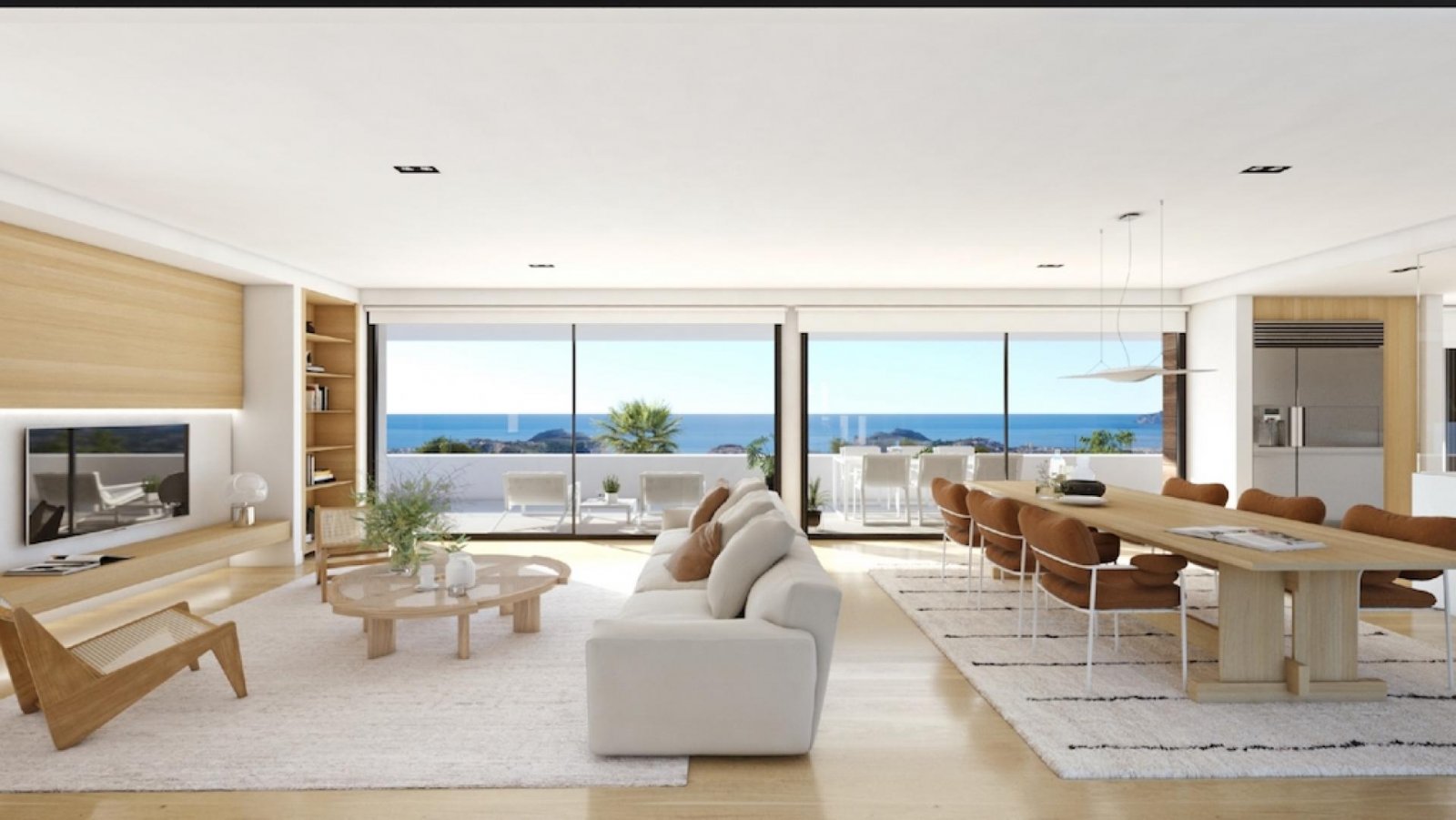 Mediterraner Luxus mit Meerblick und Infinity-Pool