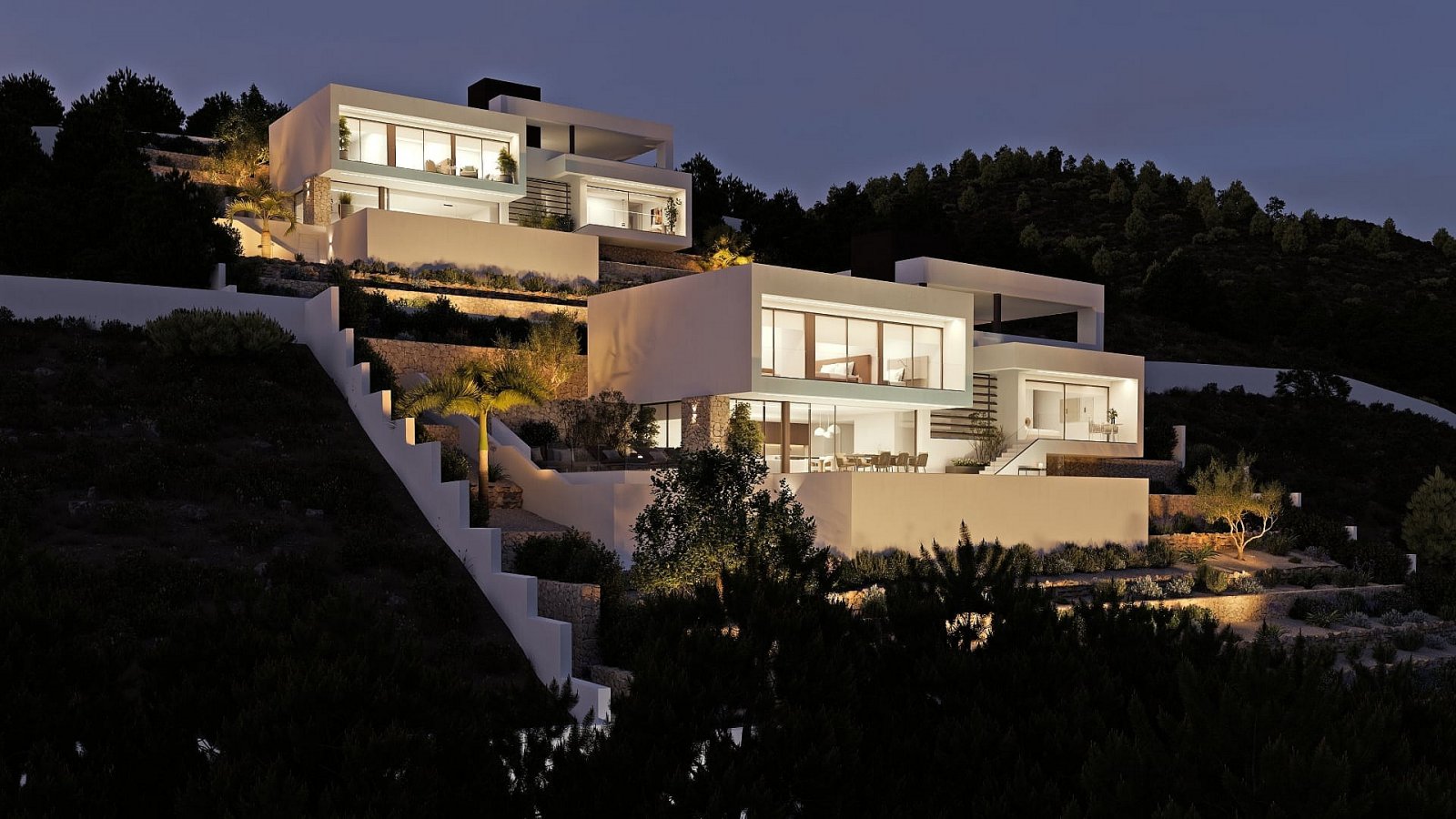 Luxusvilla mit 360° Meerblick und Infinity-Pool