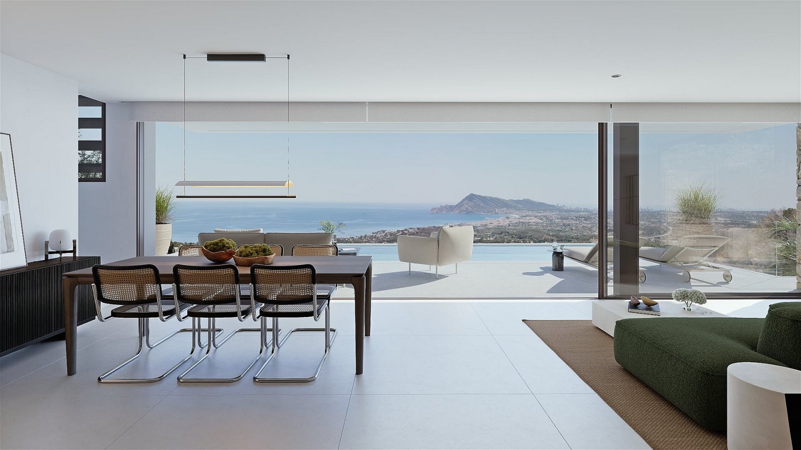Luxusvilla mit 360° Meerblick und Infinity-Pool