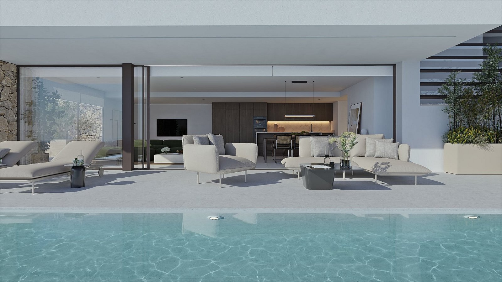 Luxusvilla mit 360° Meerblick und Infinity-Pool