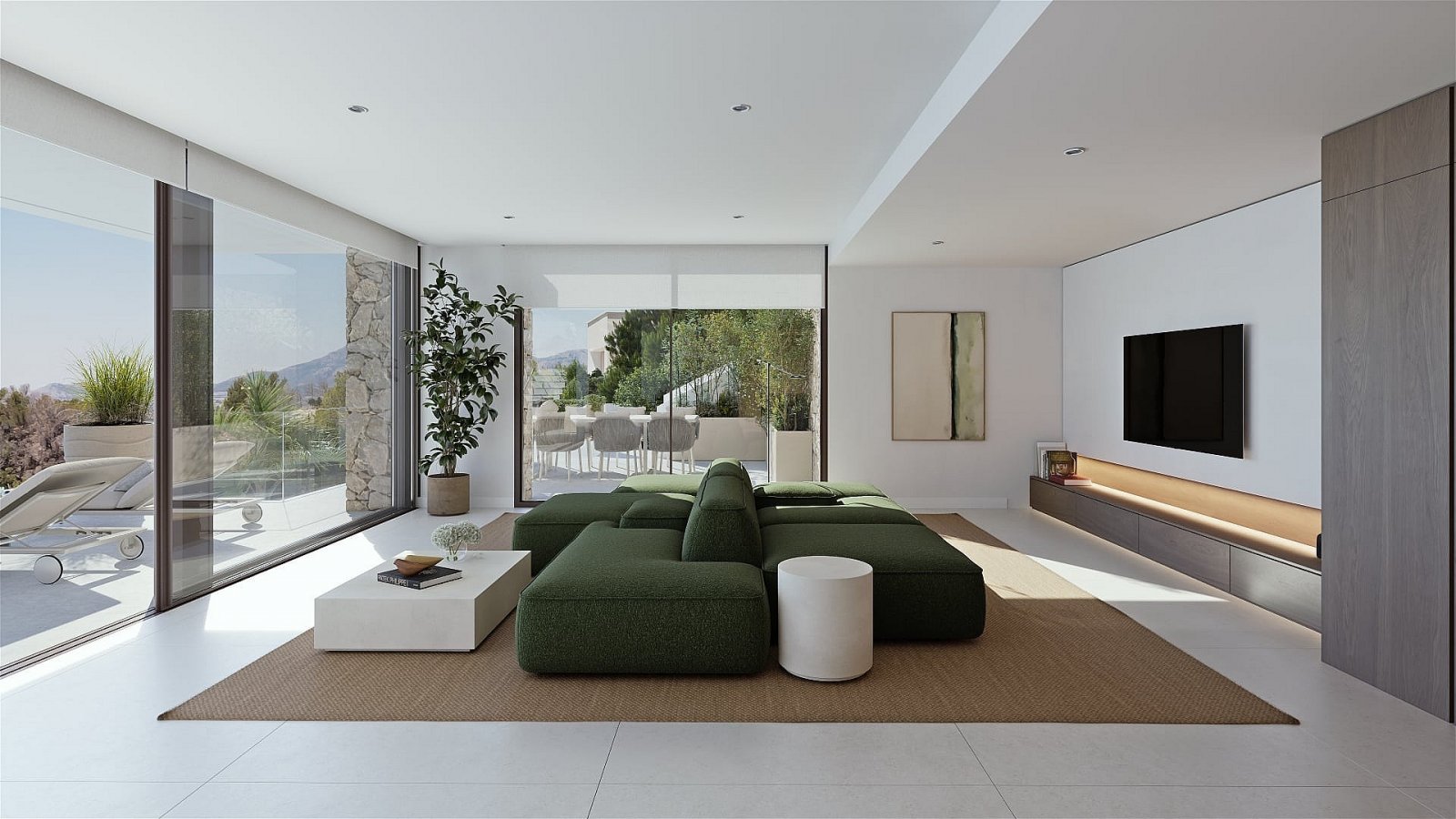 Luxusvilla mit 360° Meerblick und Infinity-Pool