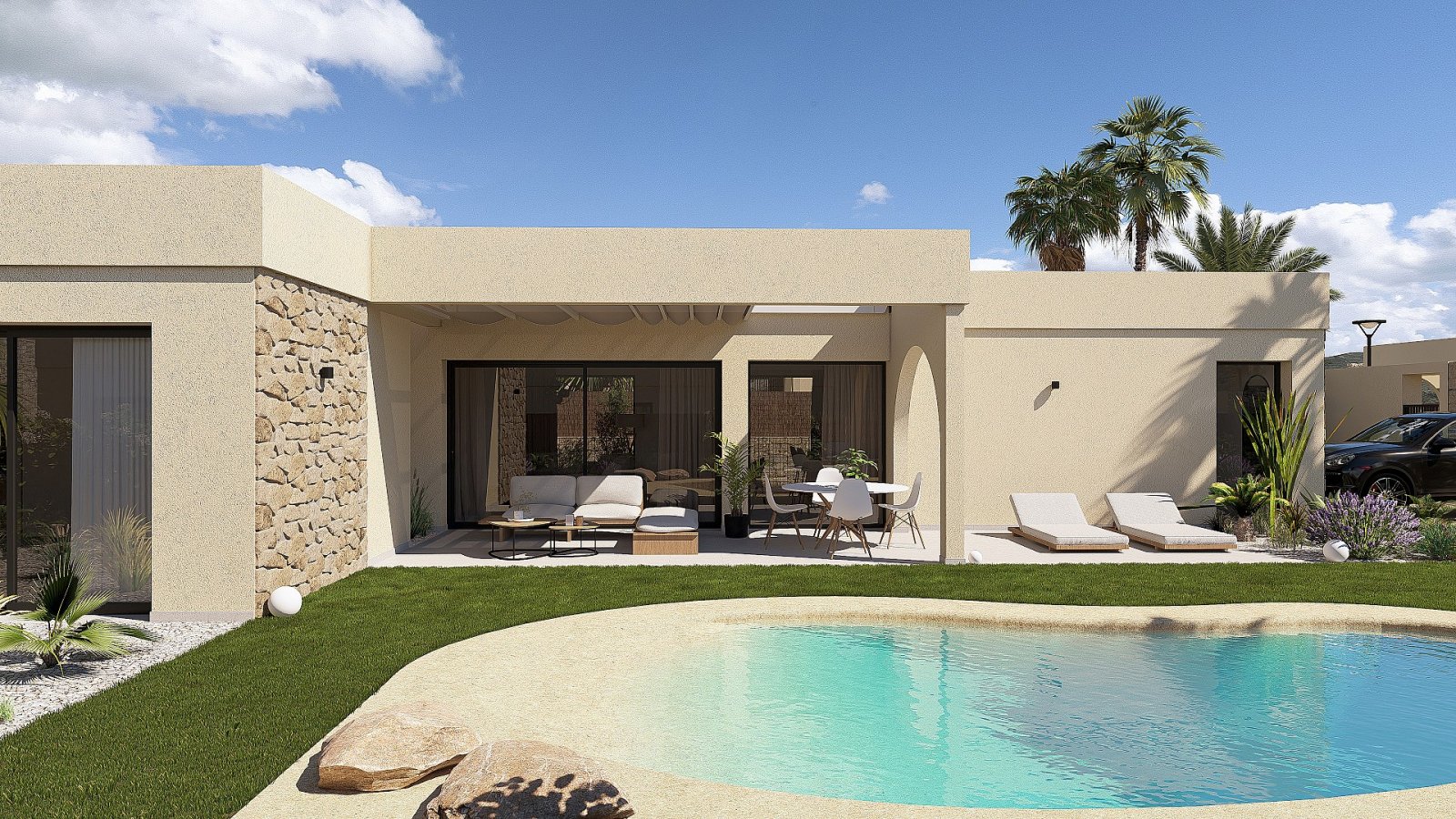 Exklusive Villa mit Privatpool und großzügigem Grundstück