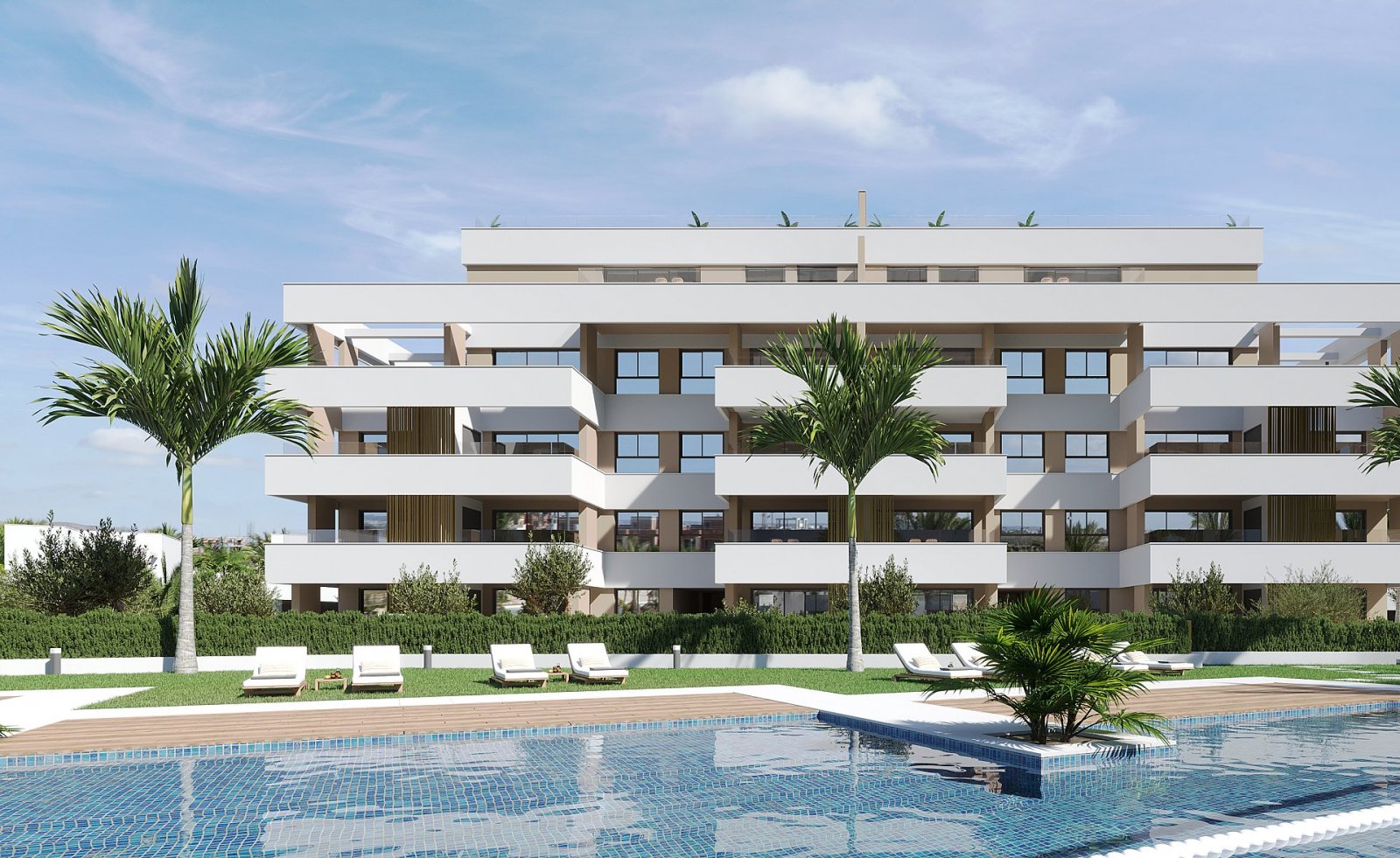 Santa Rosalía Resort: Modernes Apartment mit Terrasse und Pool 