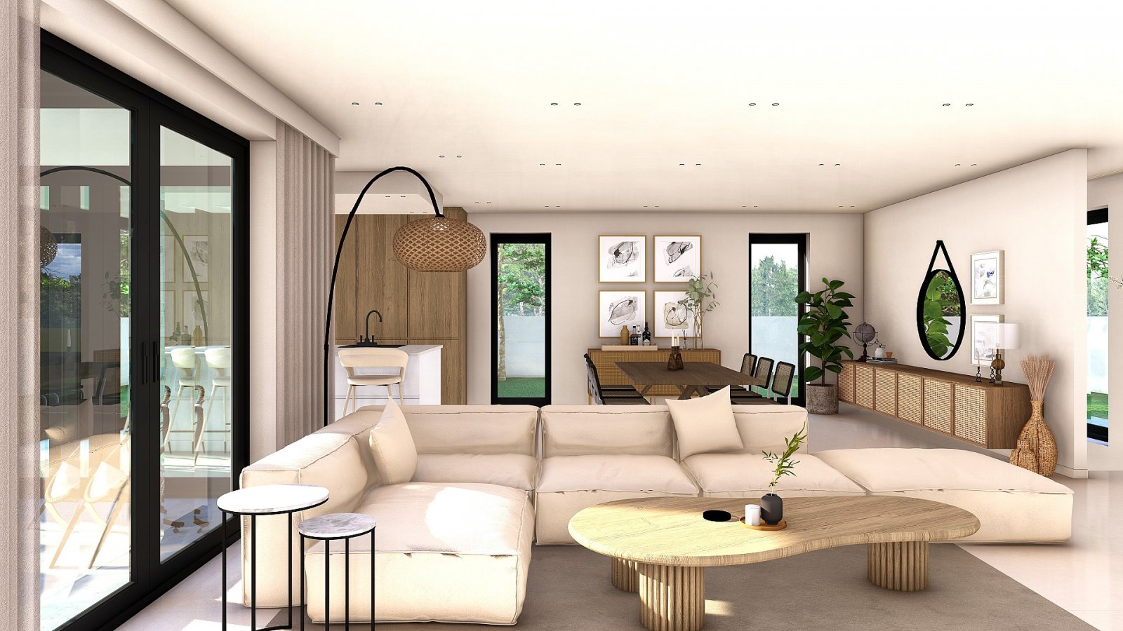 Hochwertige Villa mit Garage und Pool