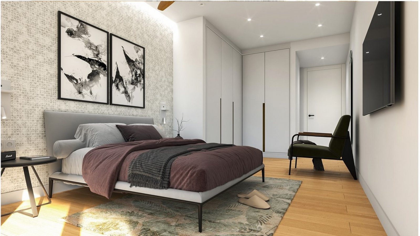 Stylishes Apartment mit Terrasse und Wellness