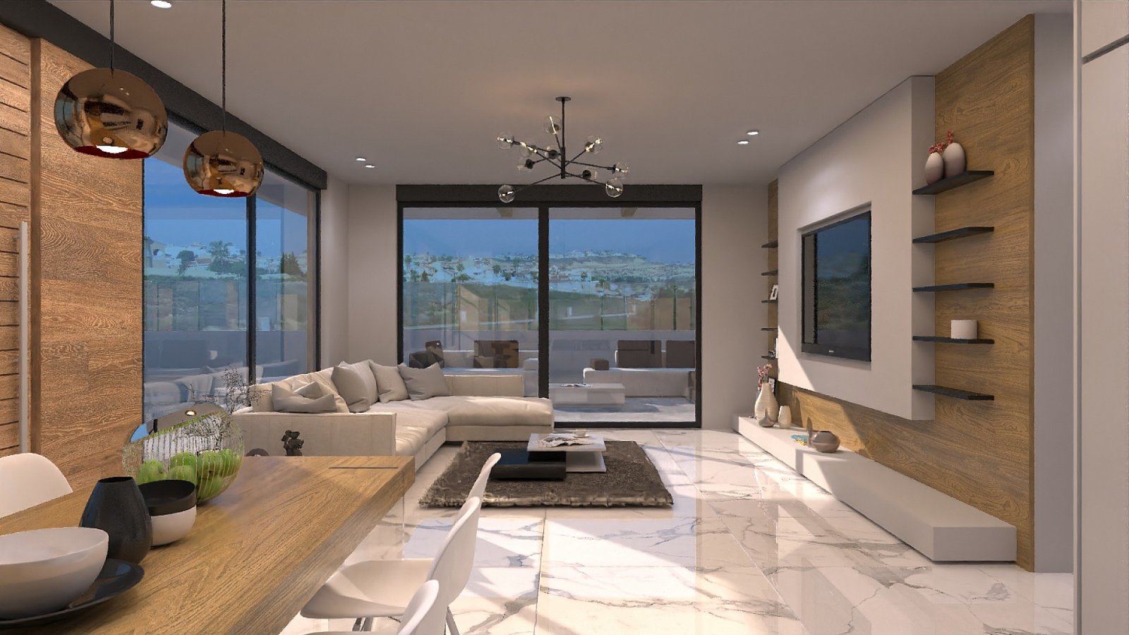 Exklusive Villen mit Pool & Golfblick