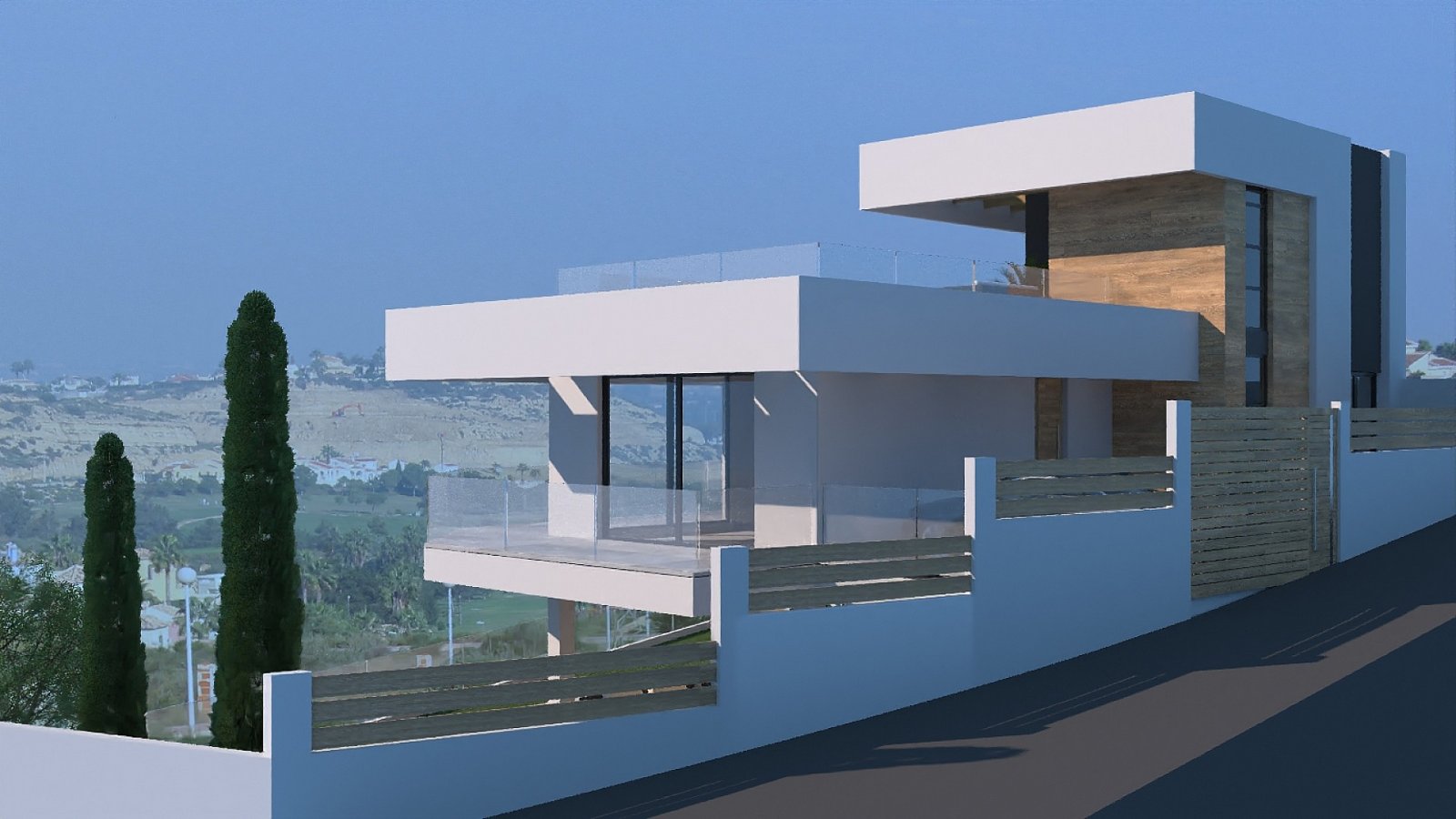 Exklusive Villen mit Pool & Golfblick