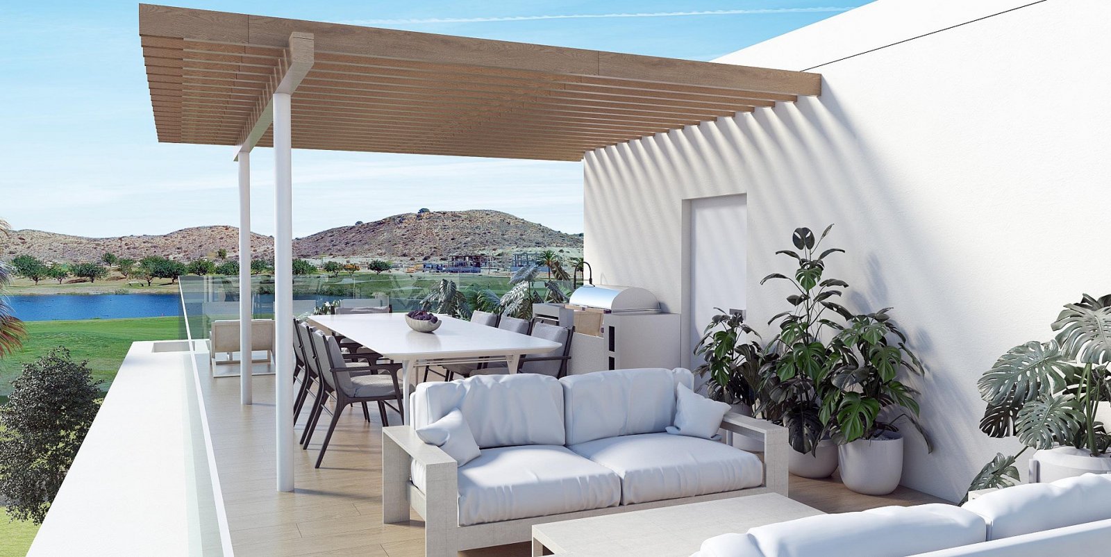 Mediterrane Golfvilla mit Privatpool & Doppelgarage