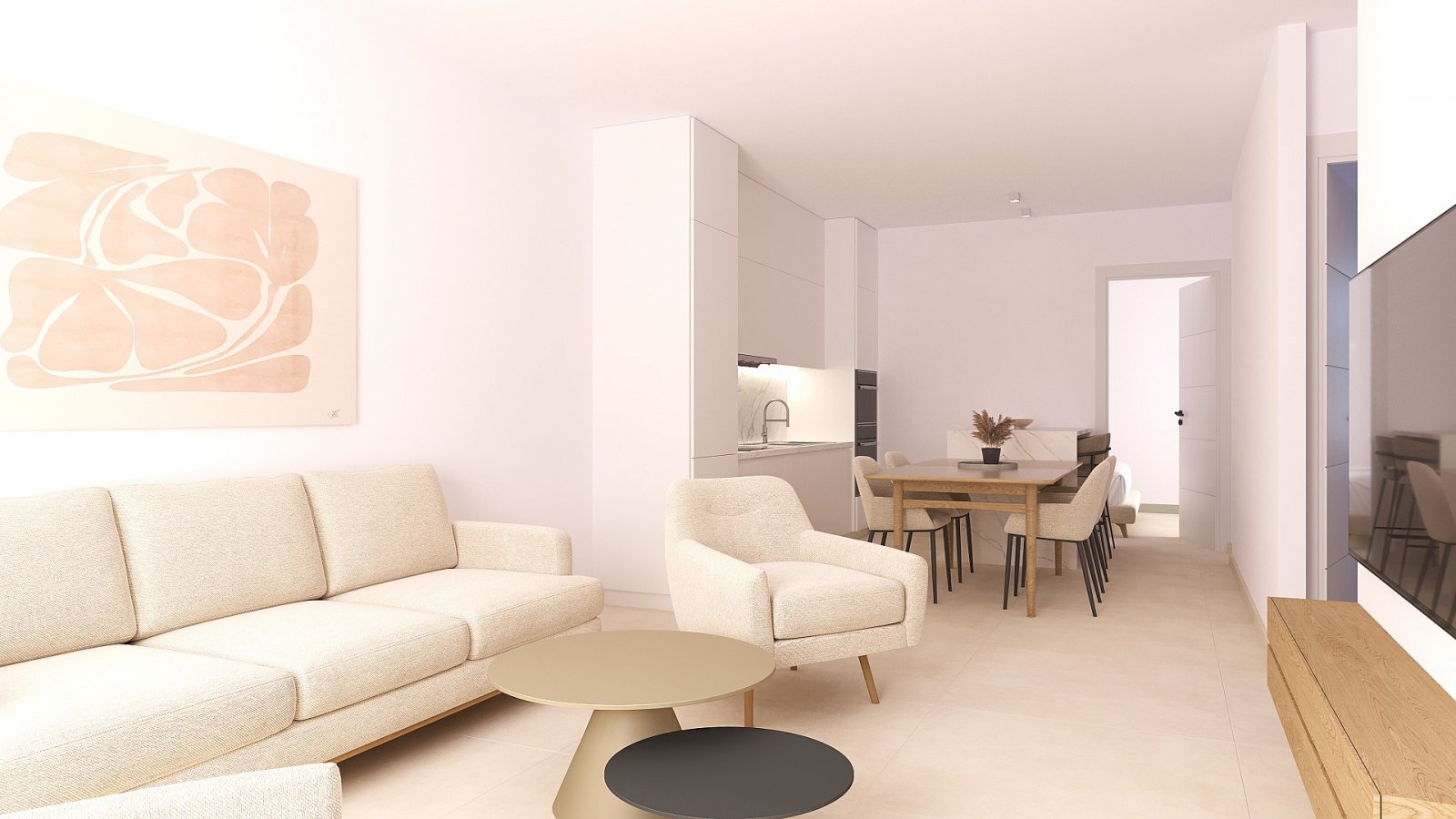 Exklusives Apartment mit eigener Terrasse und Poollandschaft