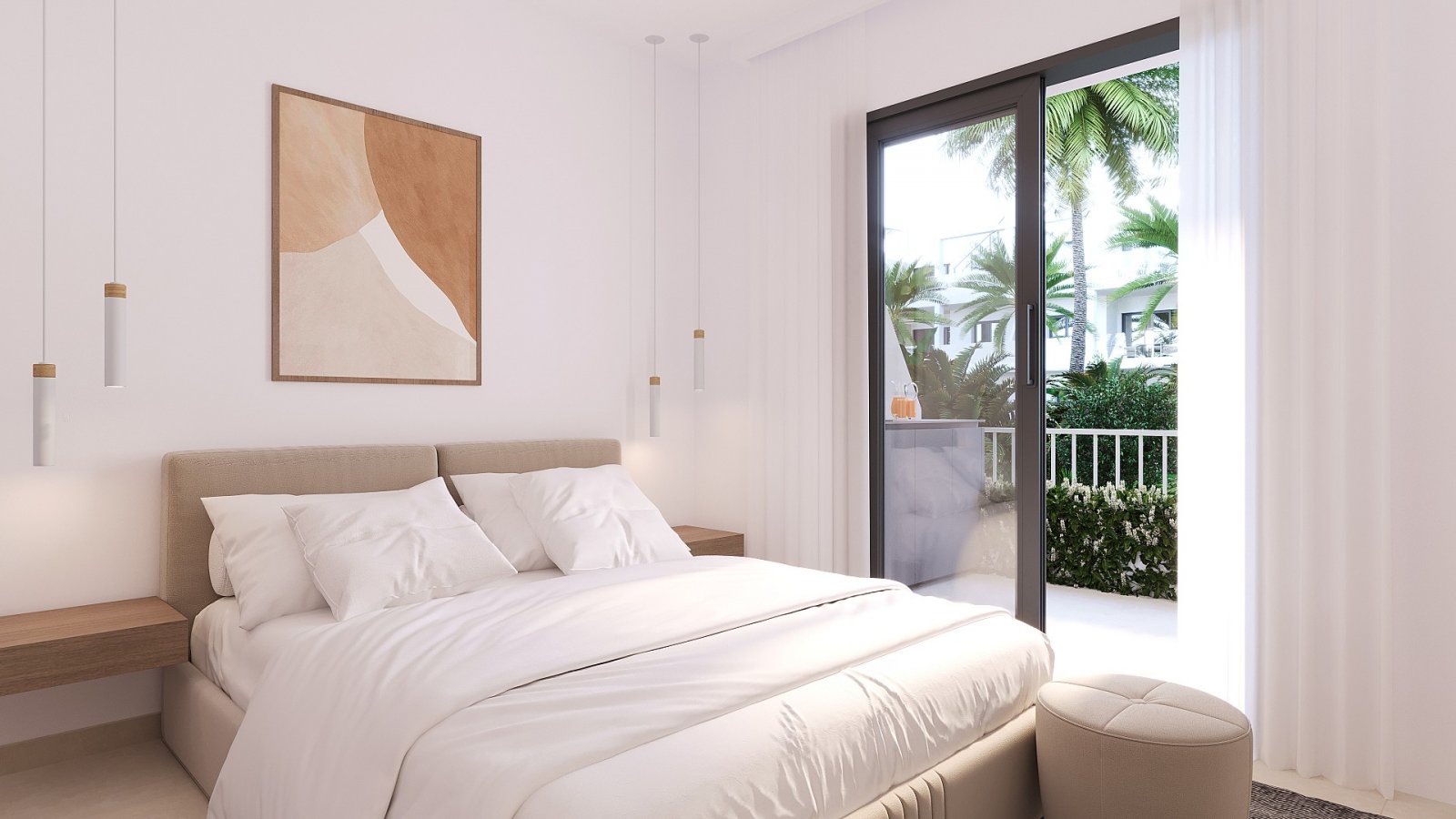 Exklusives Apartment mit eigener Terrasse und Poollandschaft