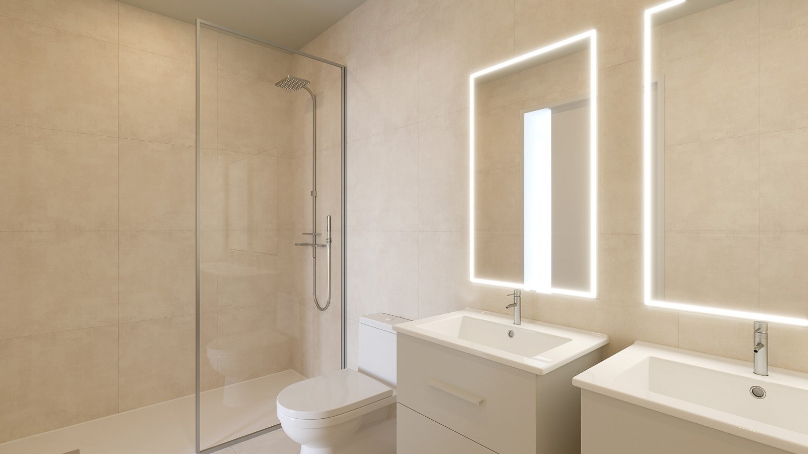 Exklusives Apartment mit eigener Terrasse und Poollandschaft