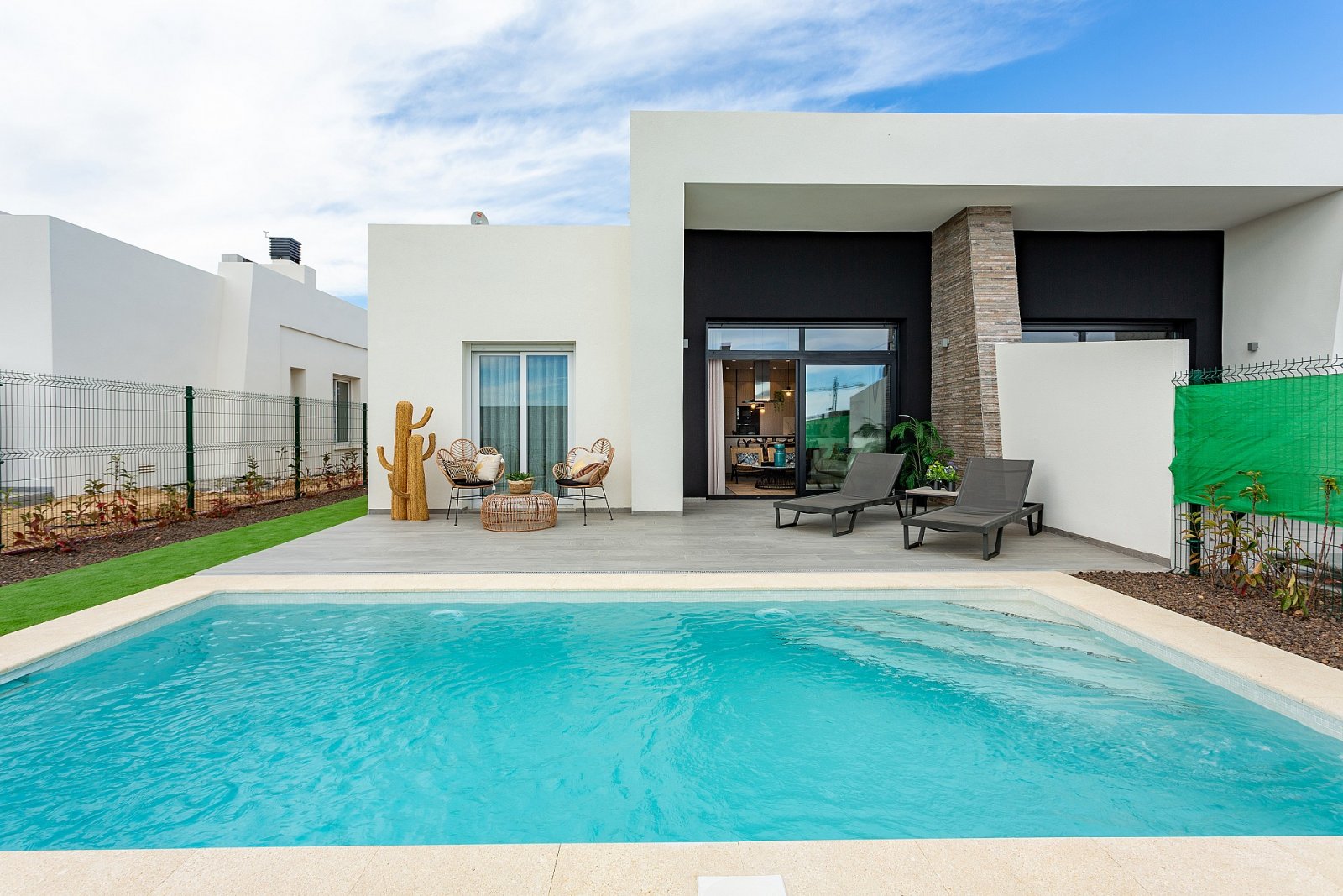 La Finca Golf: Moderne Villa mit 3 Schlafzimmern, Privatpool und Stellplatz 