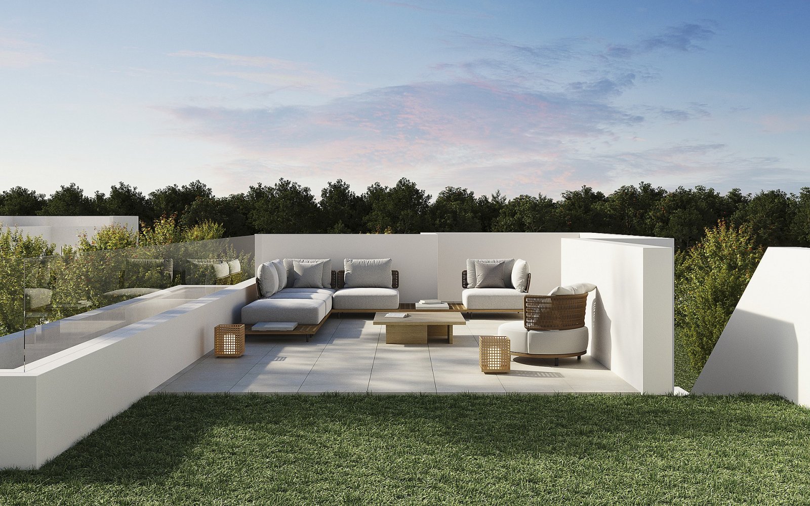 Moderne Villa mit Keller und Pooloption