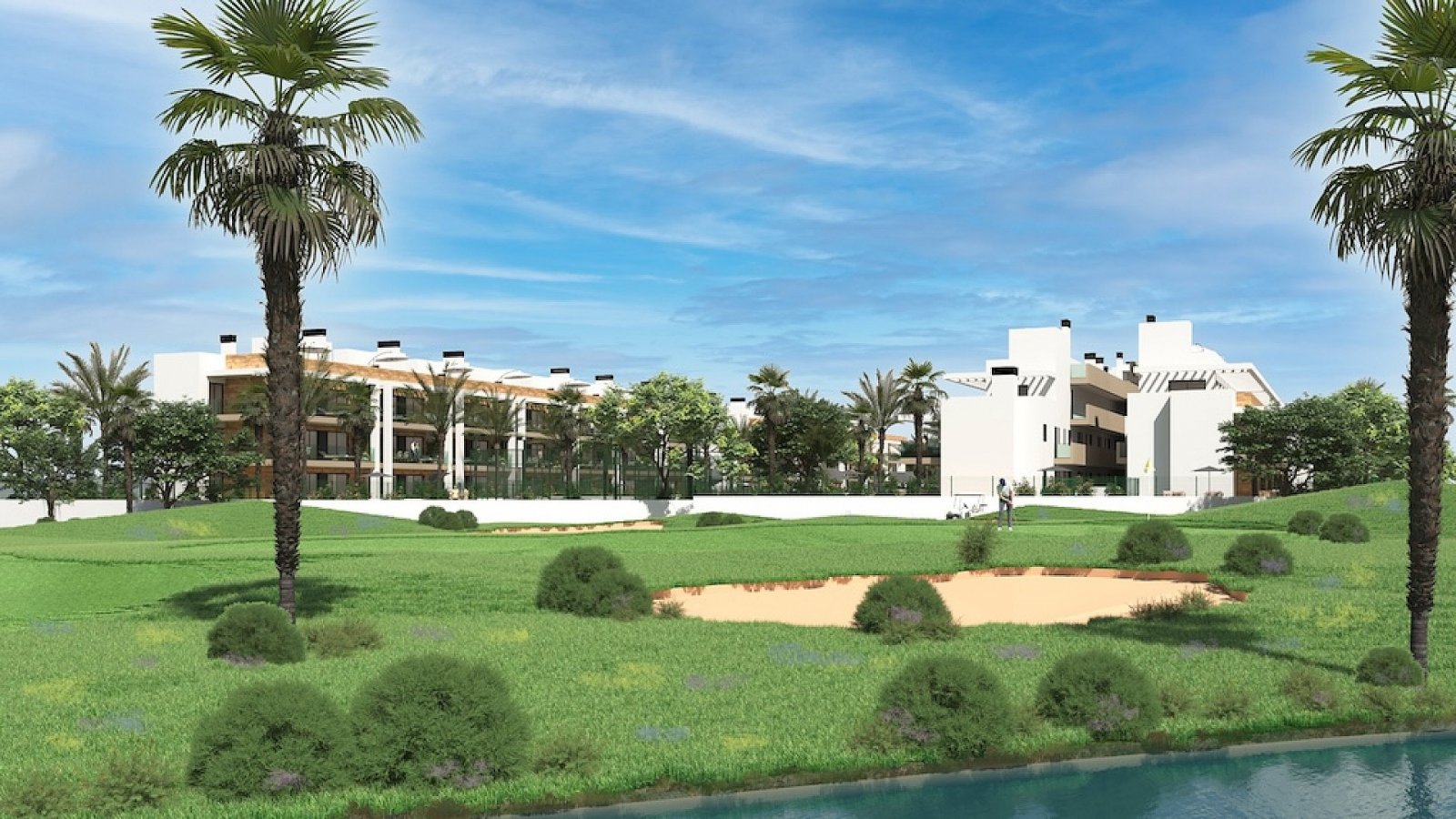 Komfortables Wohnen am Golfplatz