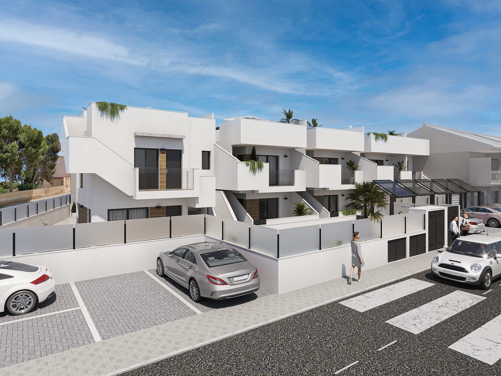 Moderne Gartenwohnung mit Pool