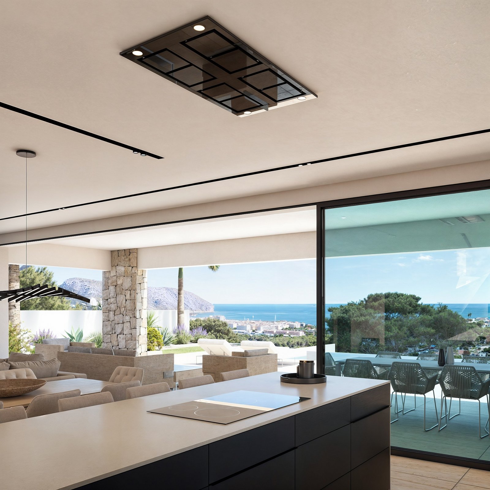 Luxusvilla mit Infinity-Pool, Meerblick & 4 Schlafzimmern