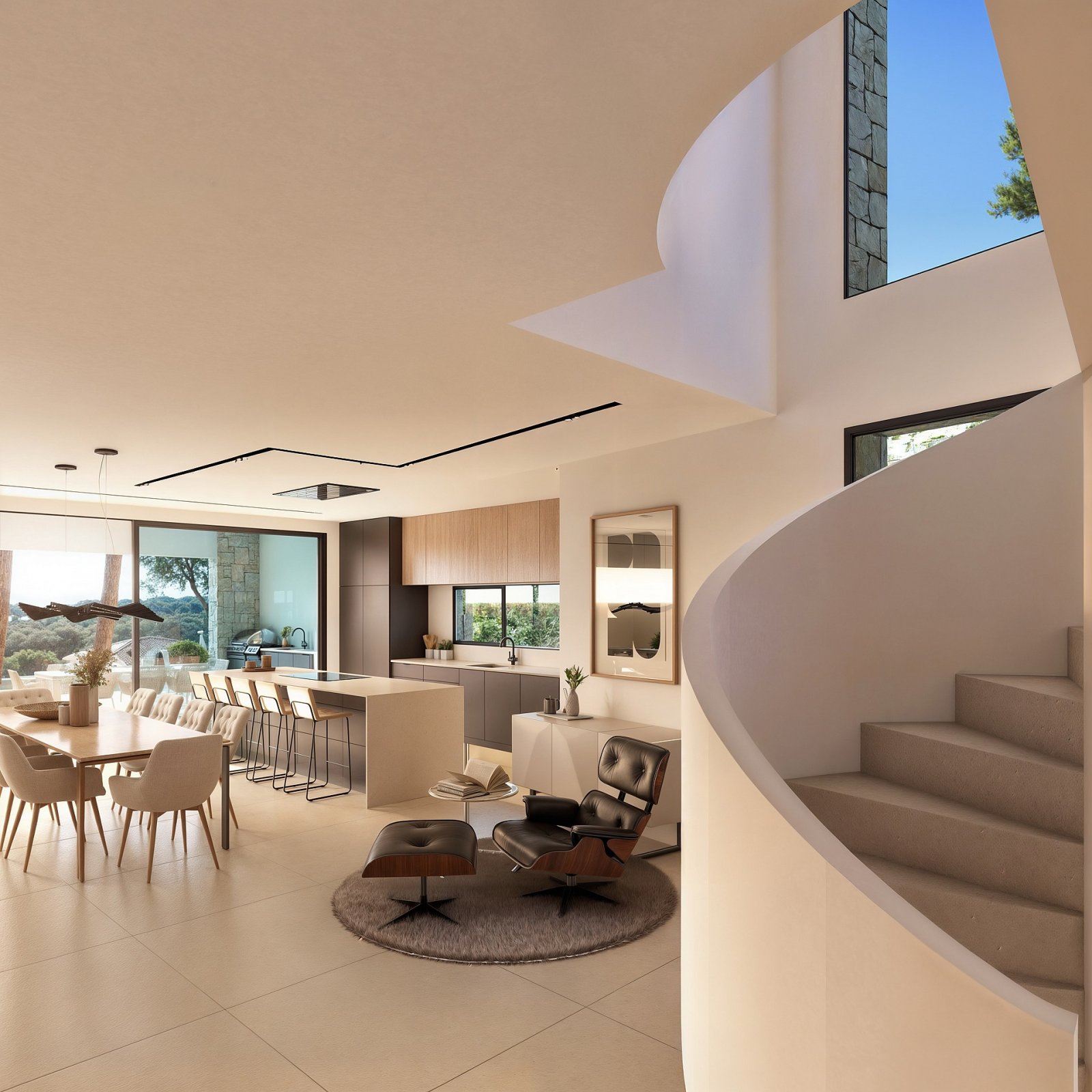 Luxusvilla mit Infinity-Pool, Meerblick & 4 Schlafzimmern