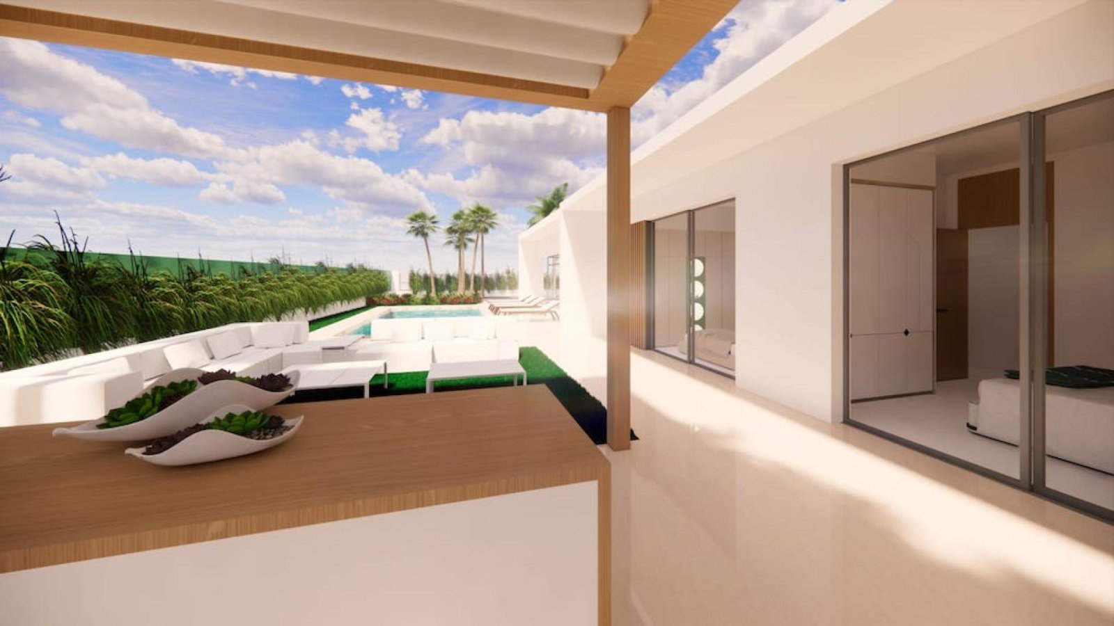 Hochwertige Villa mit Außenküche und Privatpool
