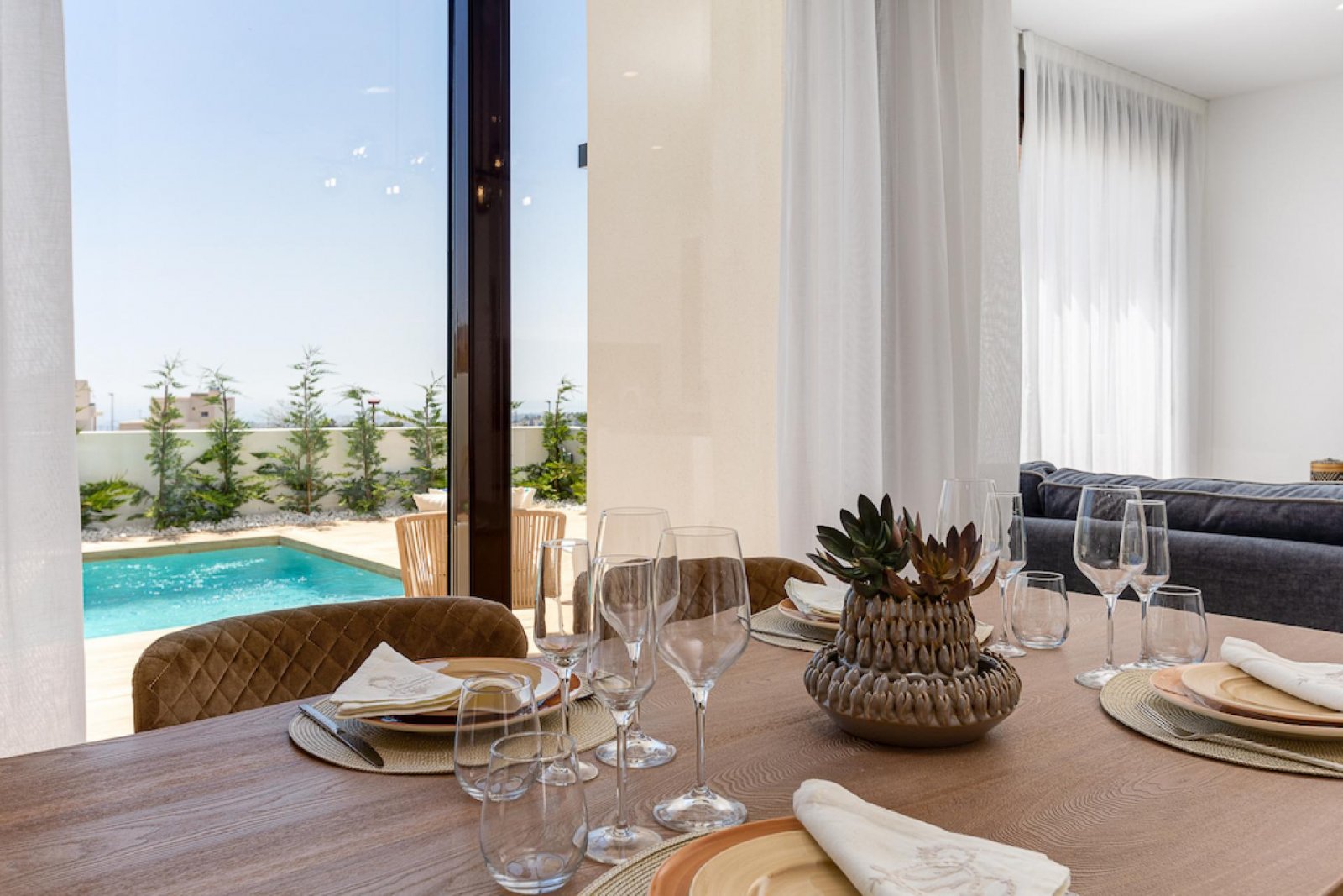 Moderne Villa mit 360° Panorama und Meerblick