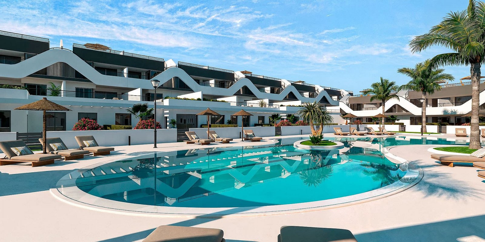 Gartenwohnung mit Pool und mediterranem Lebensgefühl