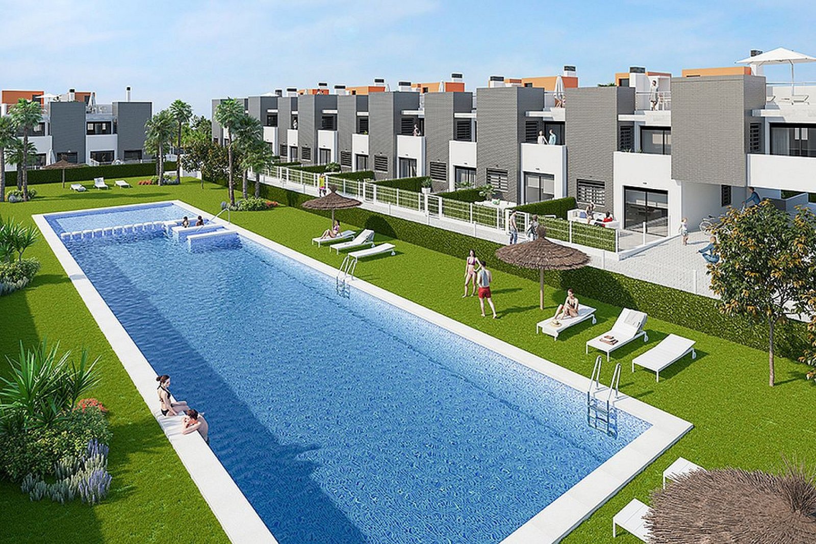 Torrevieja: Mediterranes Wohnen mit Innen- & Außenpool 