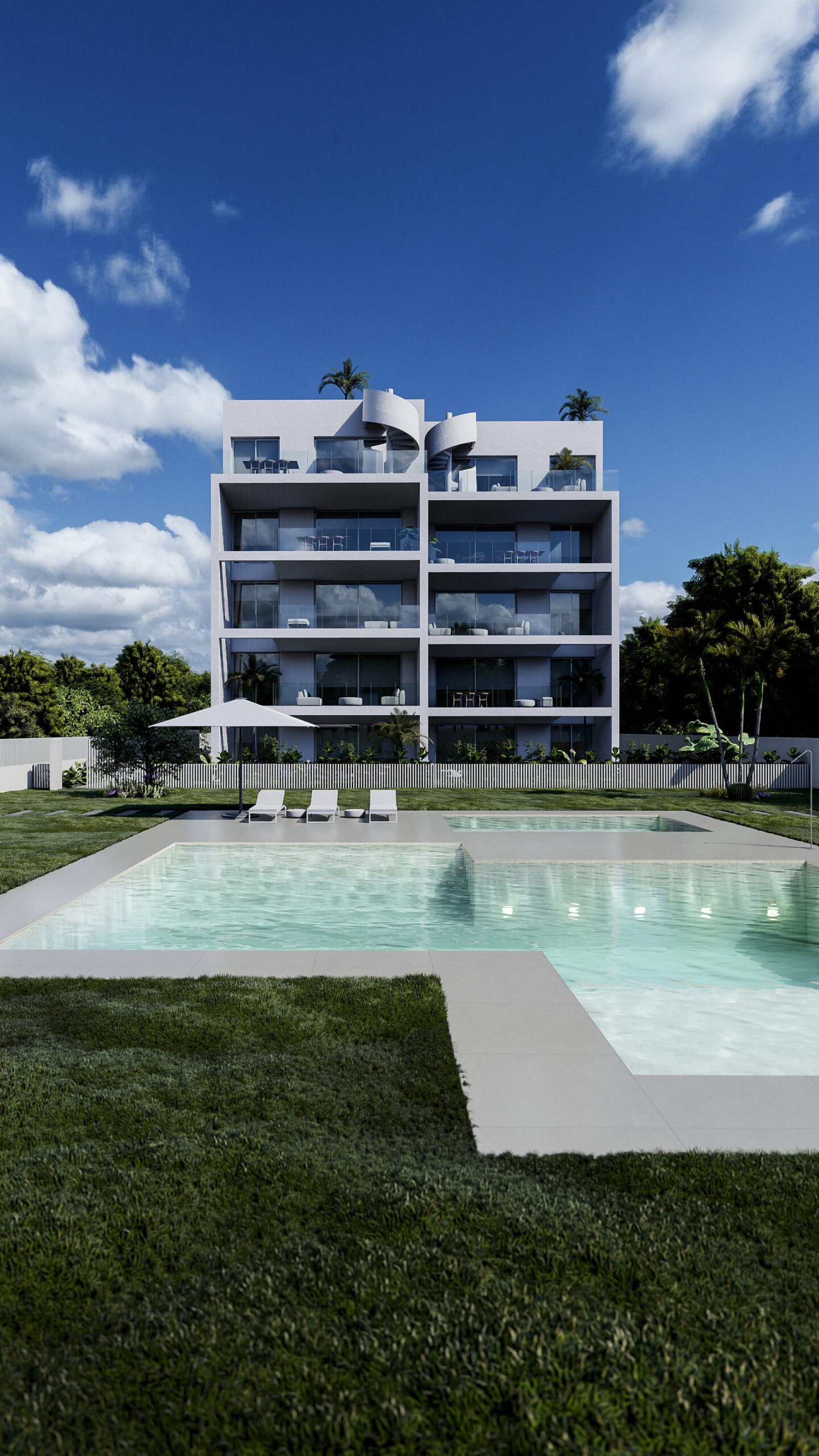 Exklusive Apartments mit Terrasse & Pool