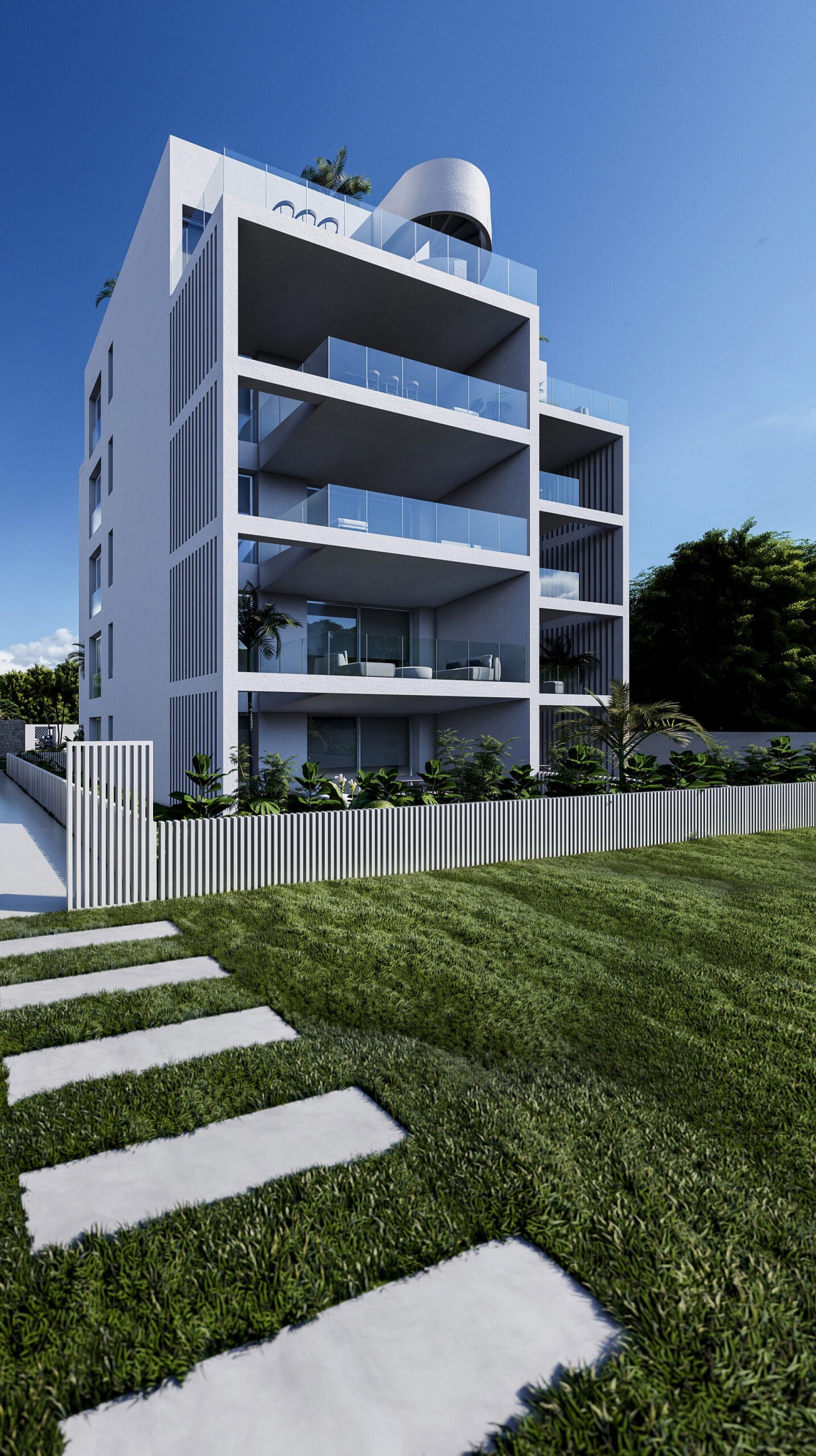 Attraktive Apartments mit Pool, Garten und sonniger Terrasse