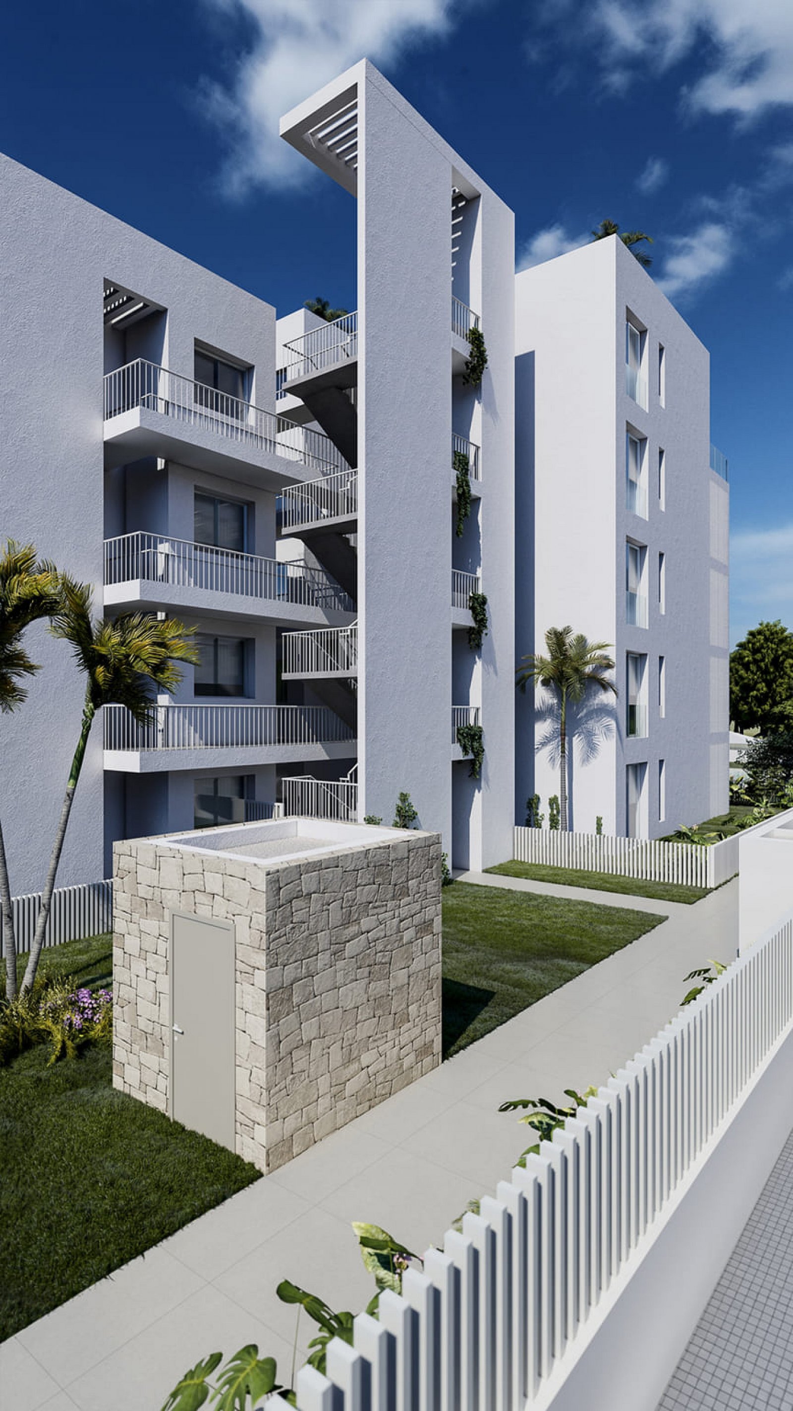 Attraktive Apartments mit Pool, Garten und sonniger Terrasse