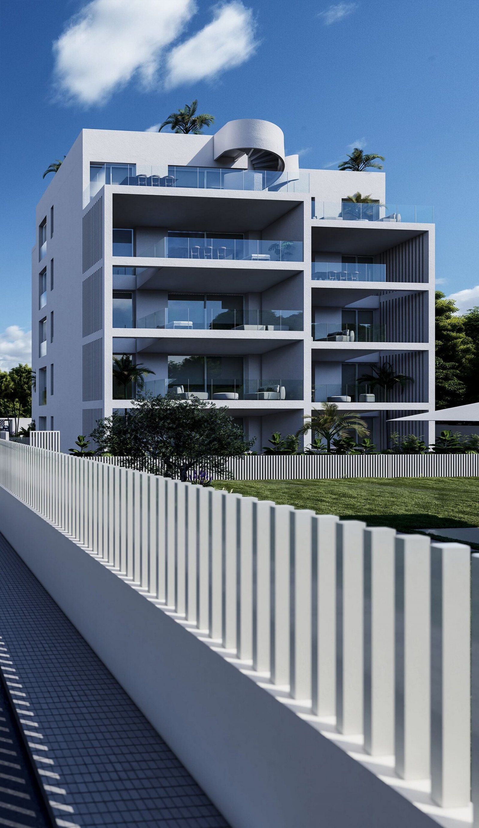 Attraktive Apartments mit Pool, Garten und sonniger Terrasse