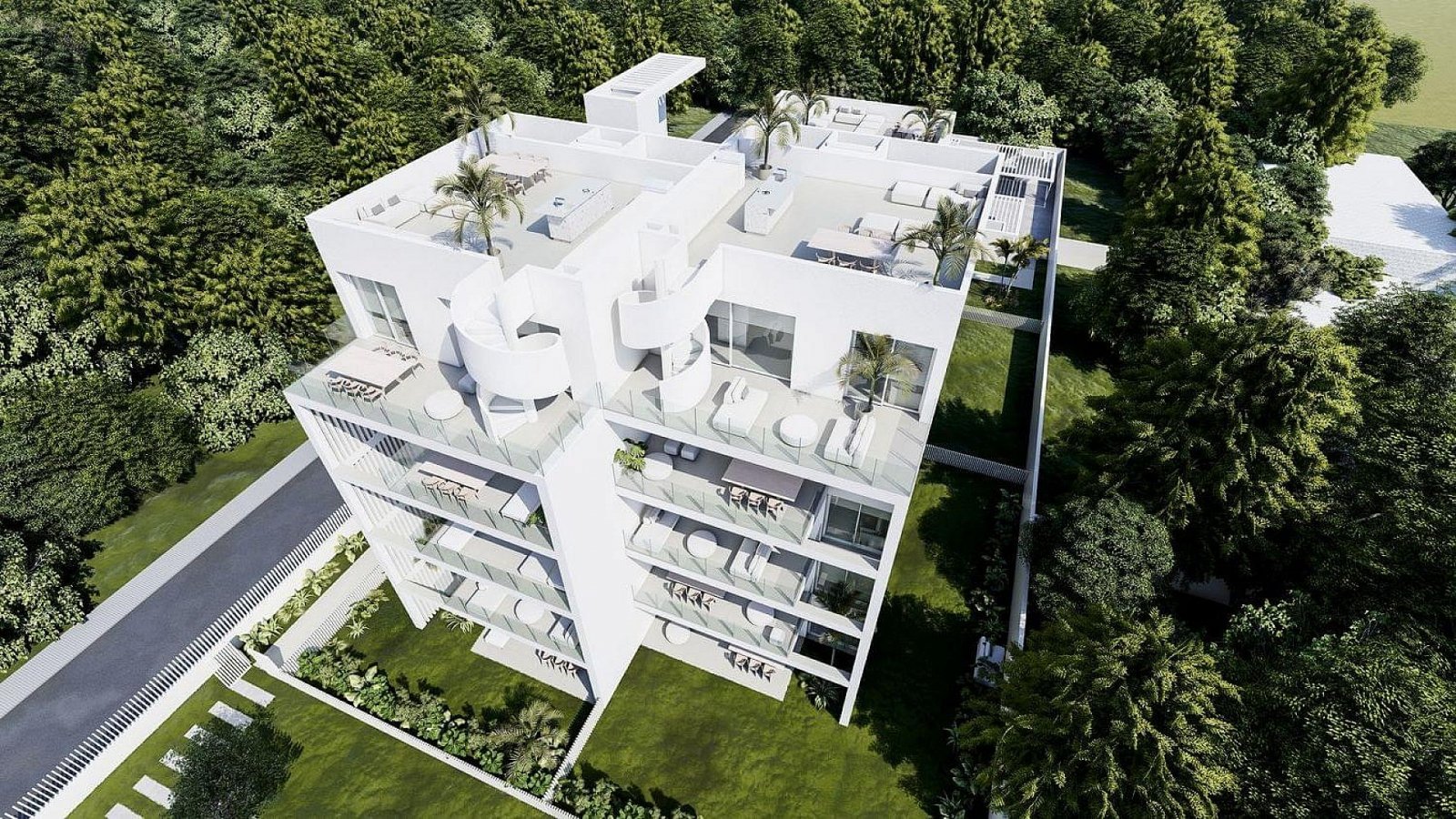Attraktive Apartments mit Pool, Garten und sonniger Terrasse