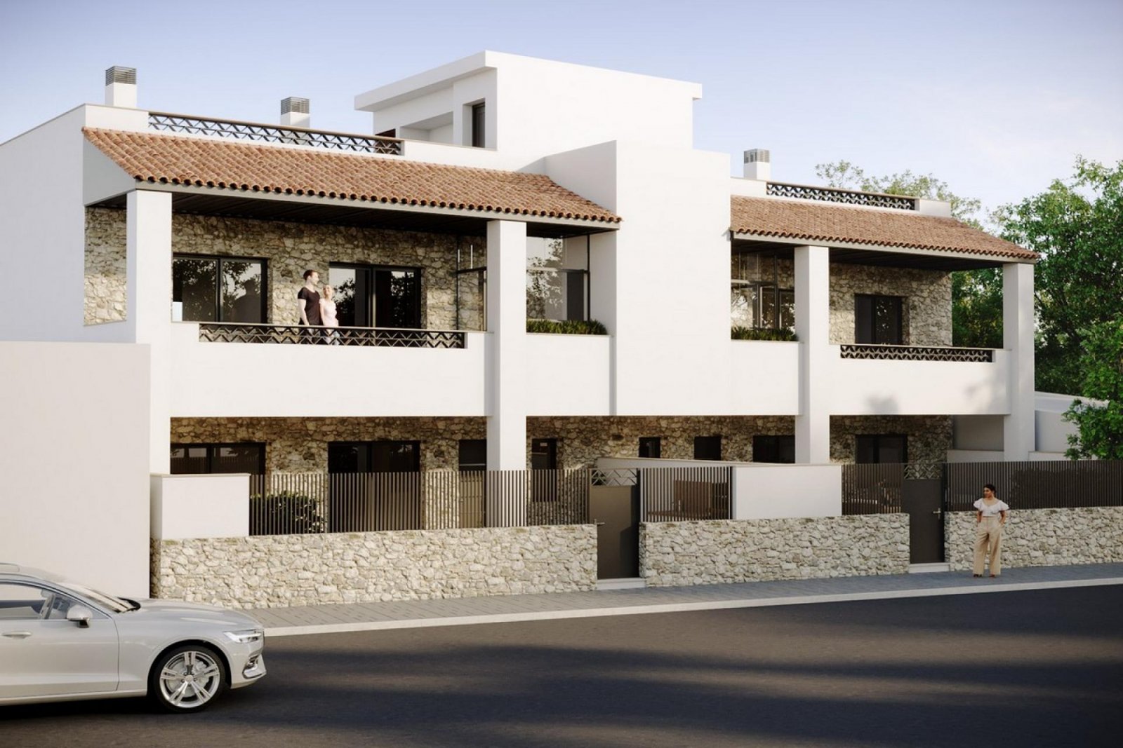Hondon de las Nieves: Modernes Apartment mit großzügiger Terrasse 